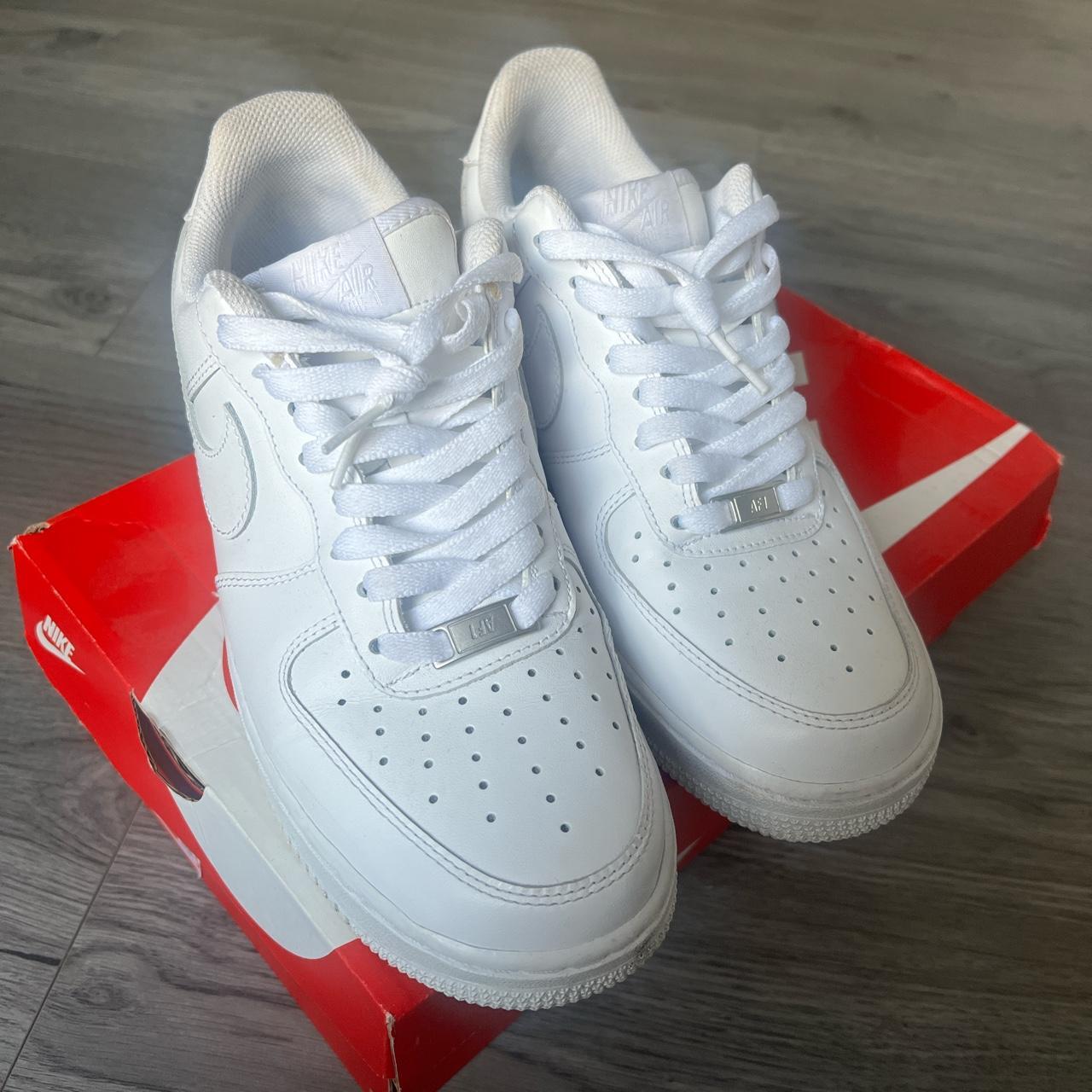 Size 7uk airforce white - Depop