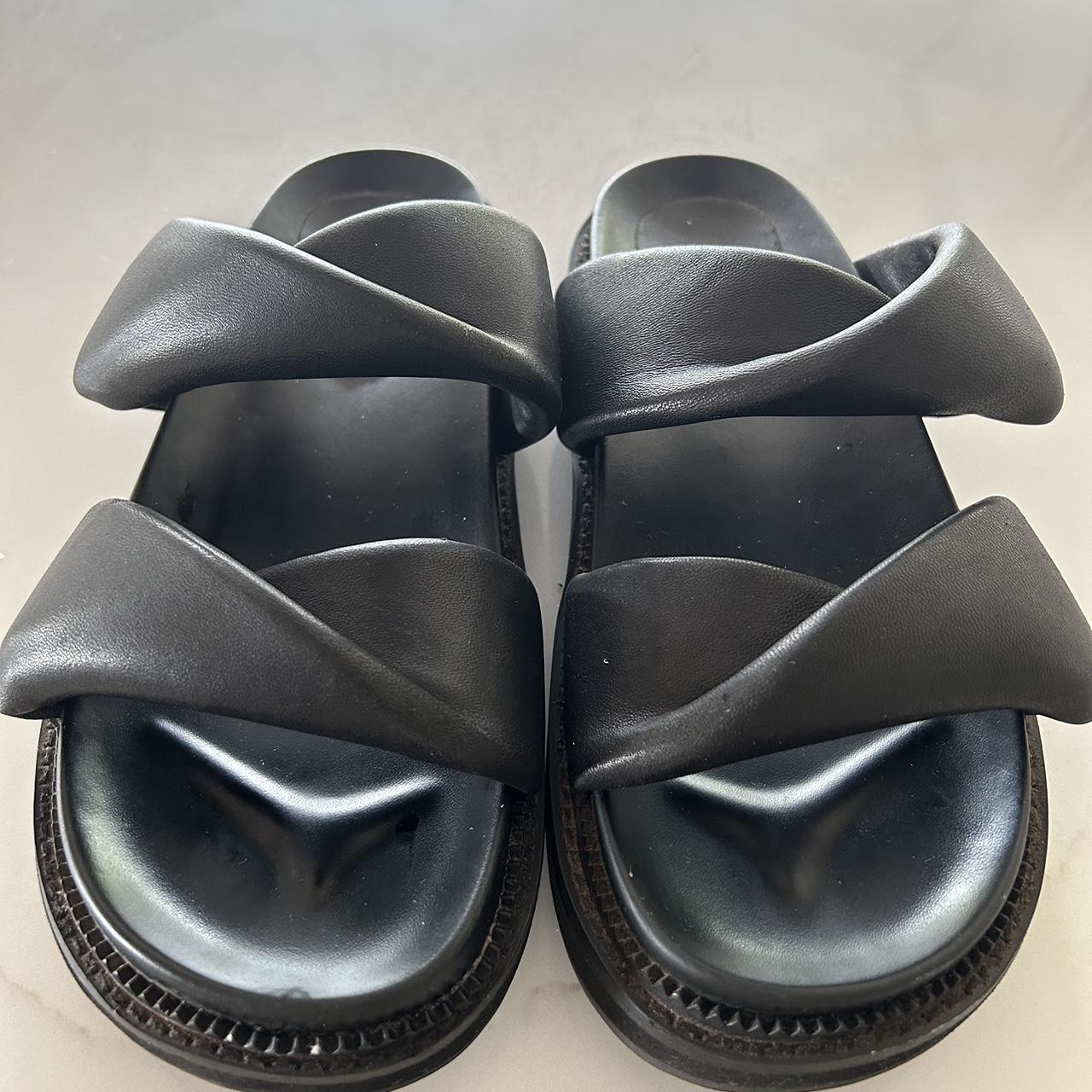 Alias Mae Paris Slides - Black - Near New - sz40 - Depop