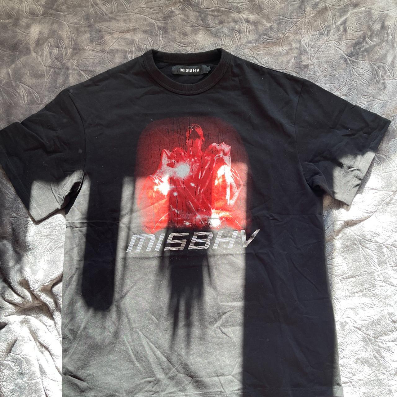MISBHV T-Shirt red polizei 2001 Black L