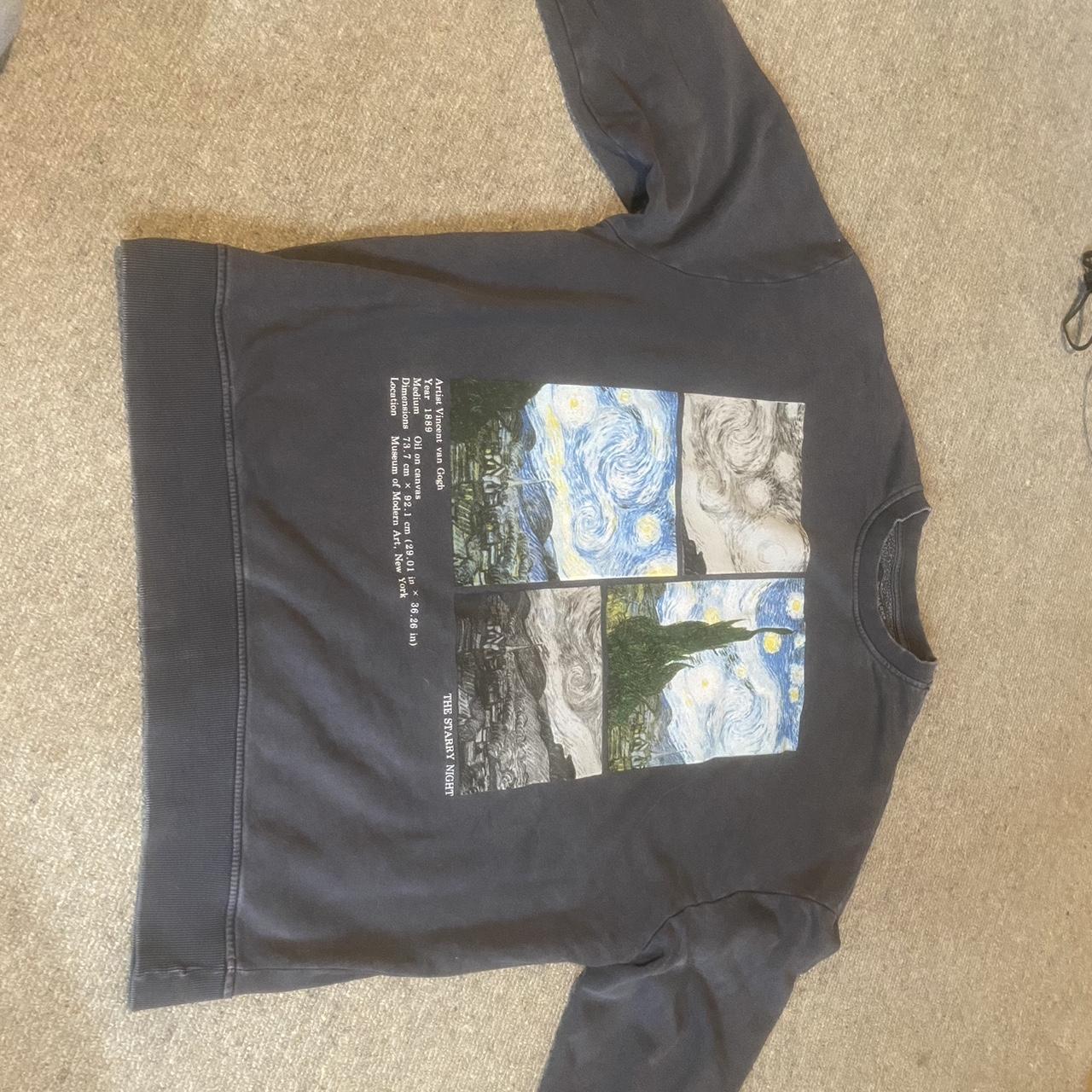 Primark hoodie with Van Gogh painting
