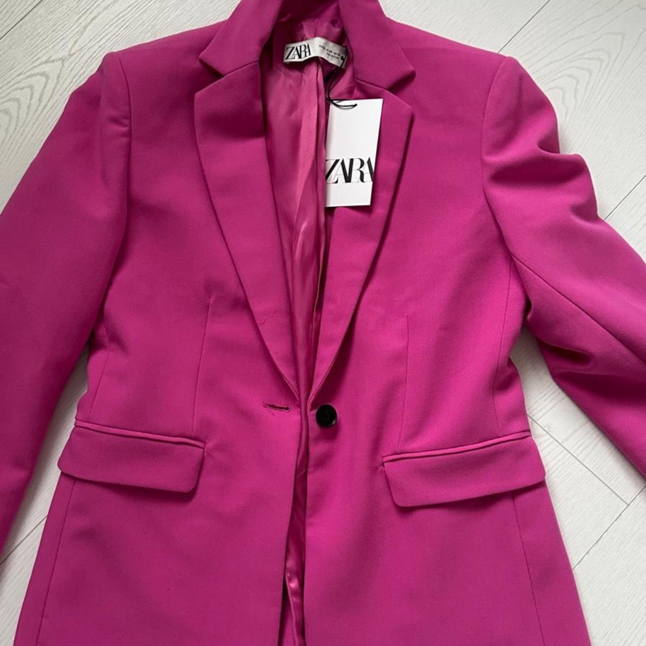 Zara pink blazer, Never worn! 💖 Size xs Depop