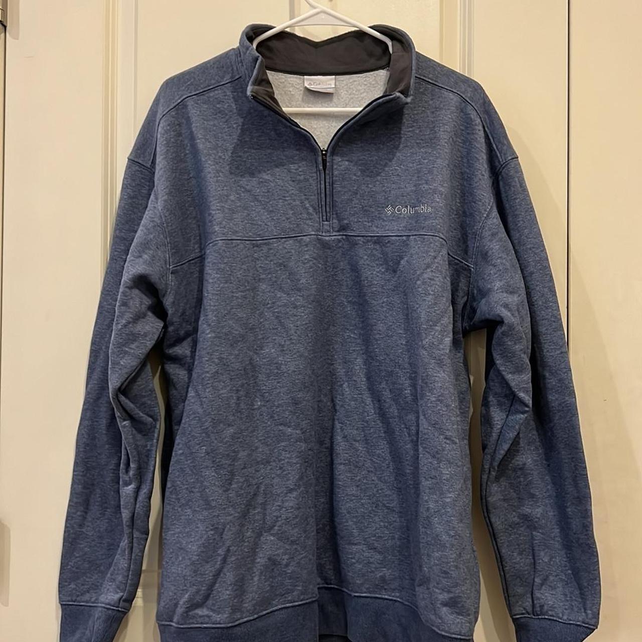 Columbia mens quarter zip - Depop