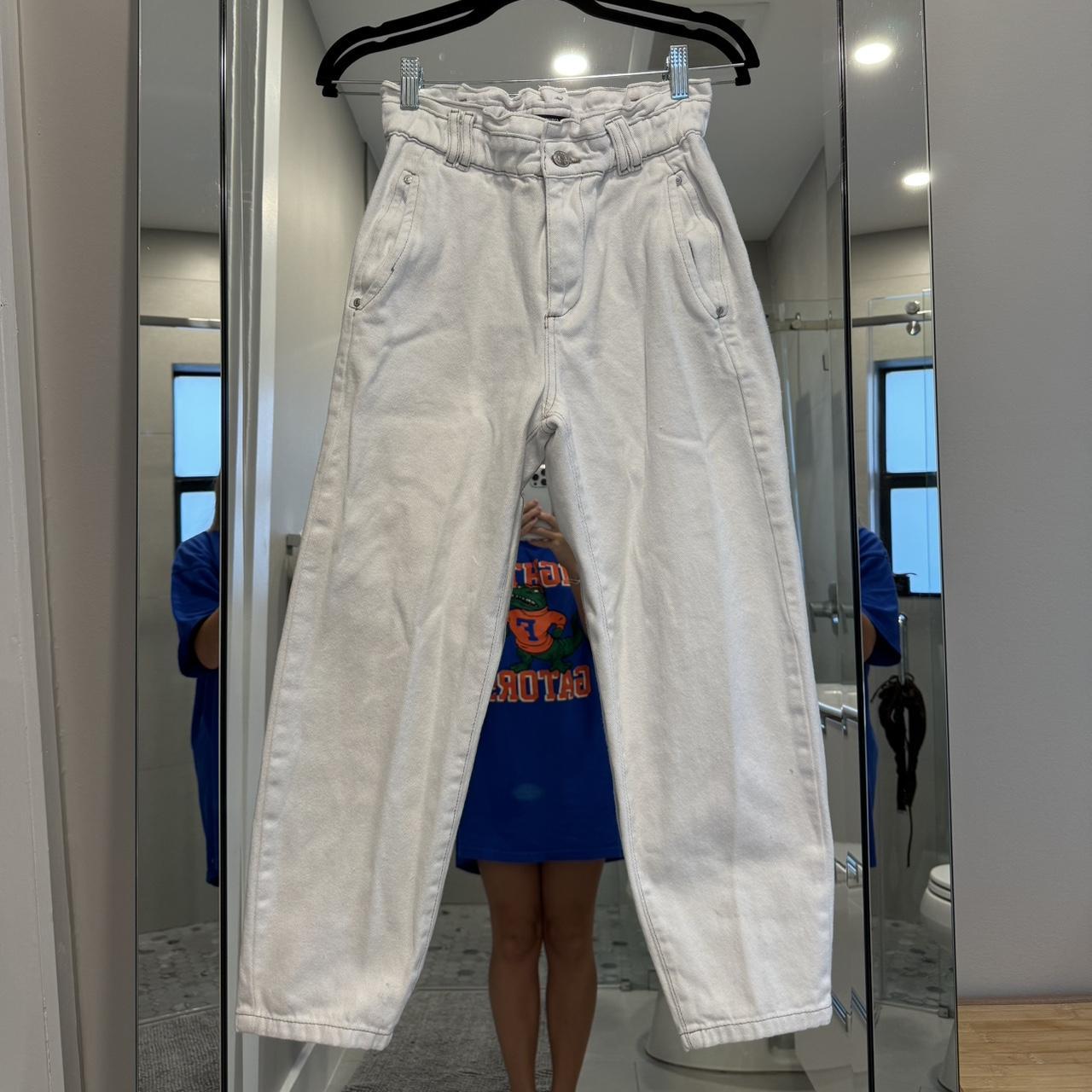 Missguided white jeans fashion