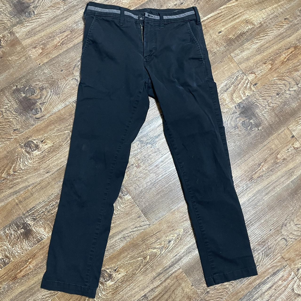 Black slim pants - Depop