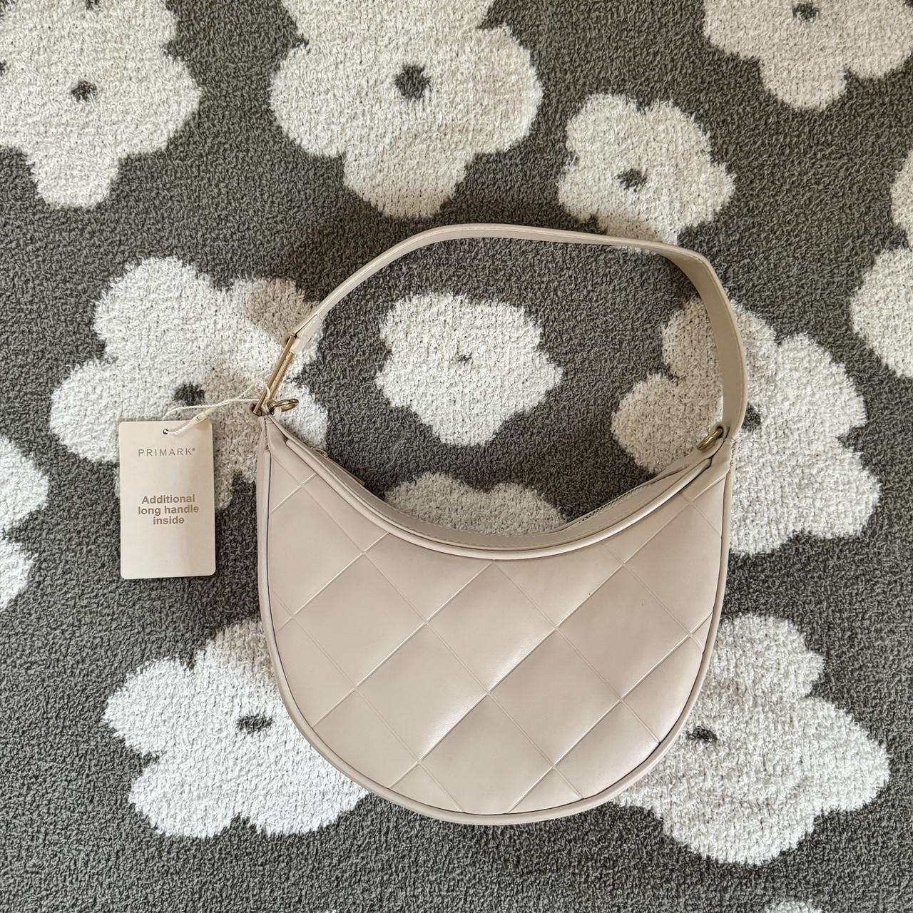 Beige quilted shoulder bag BRAND NEW WITH TAGS Depop
