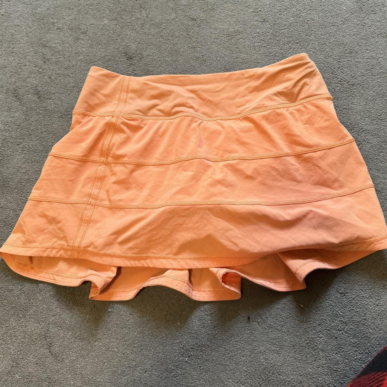 Peach Lululemon Pace Rival Skirt Regular Length Not Depop peach-lululemon-pace-rival-skirt-regular-length-not-depop