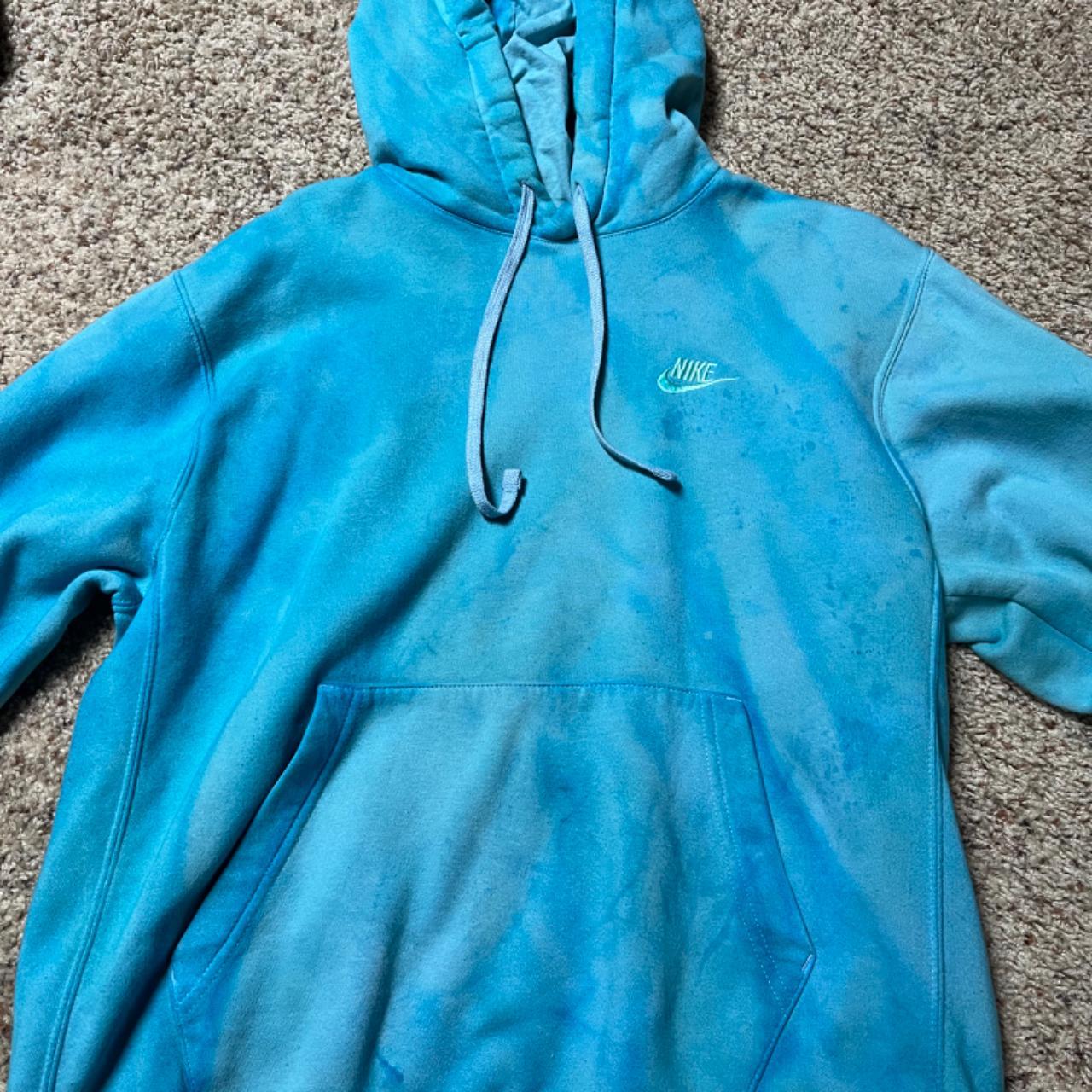custom tie dye nike hoodie