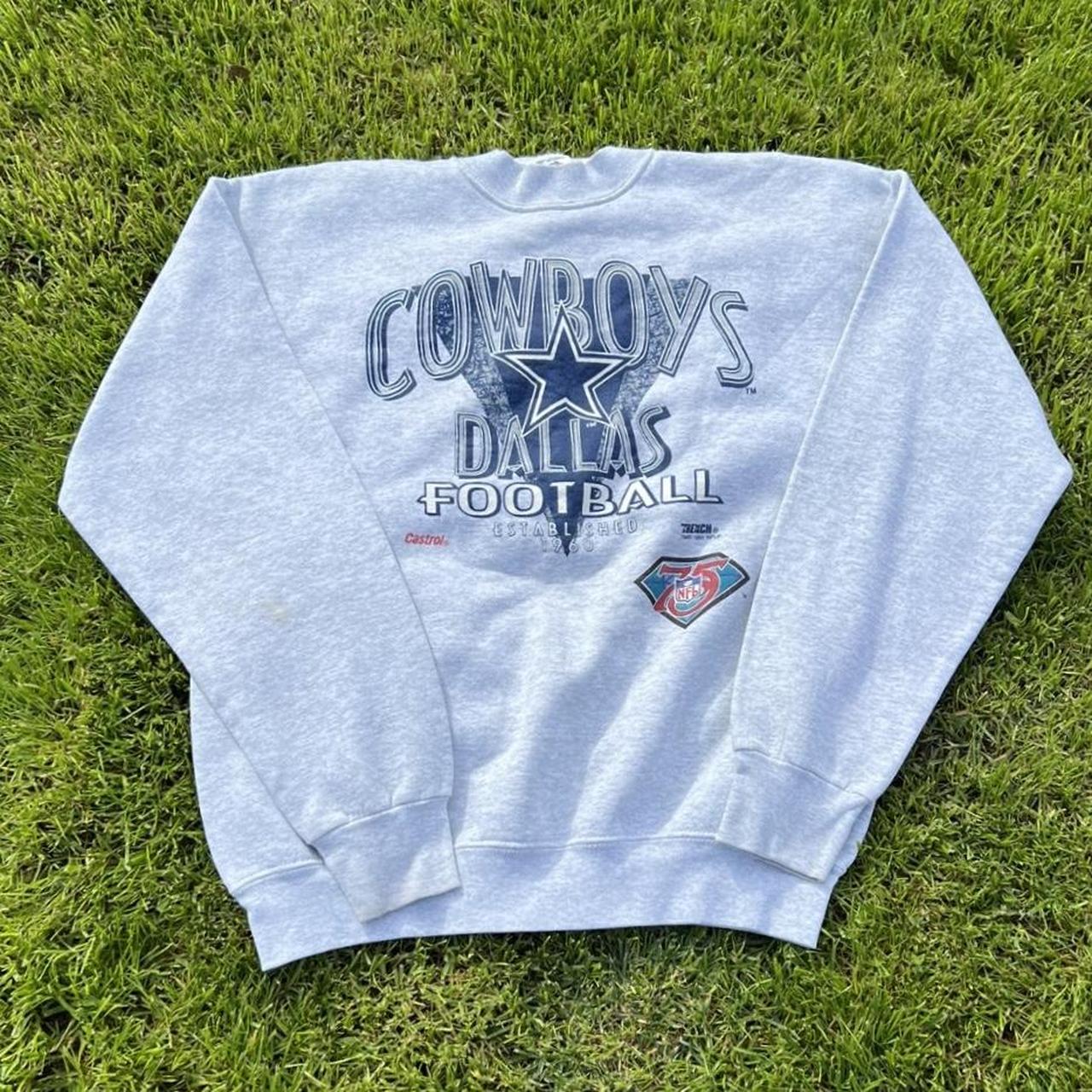 Vintage Dallas Cowboys Crew-Neck Sweatshirt