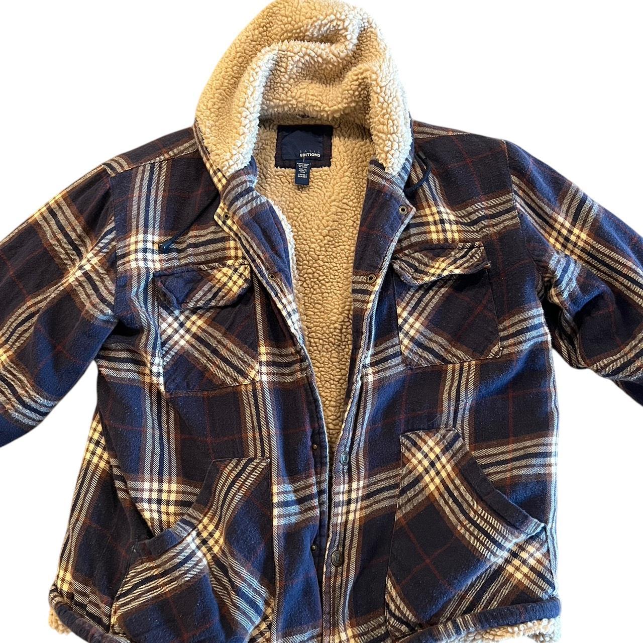 Basic Editions Women's Jacket - Brown/Multi - L –… - image 1