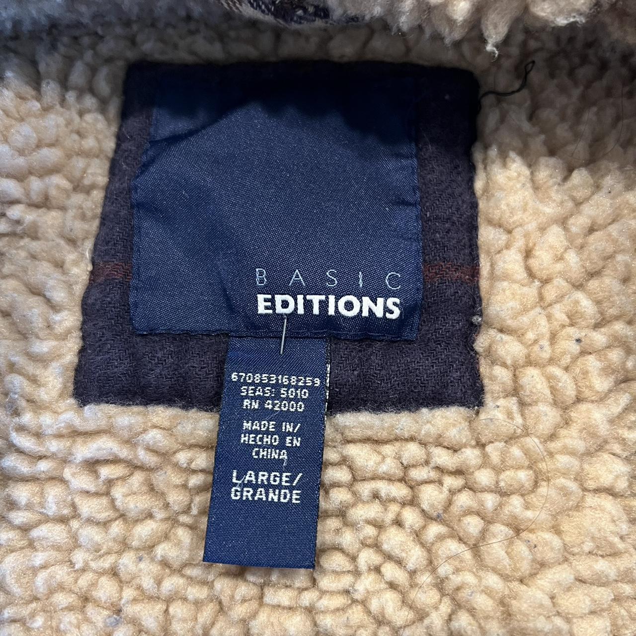 Basic Editions Women's Jacket - Brown/Multi - L –… - image 2