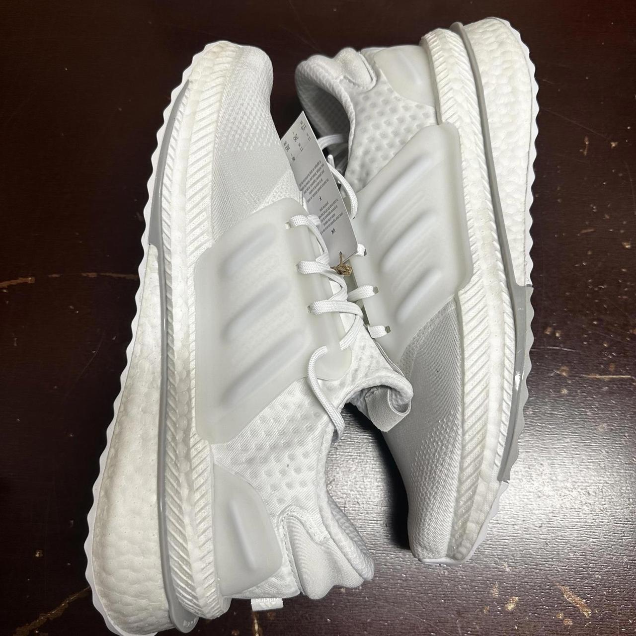 Adidas X_PLRBOOST Men's HP3130 Boost Triple White... - Depop