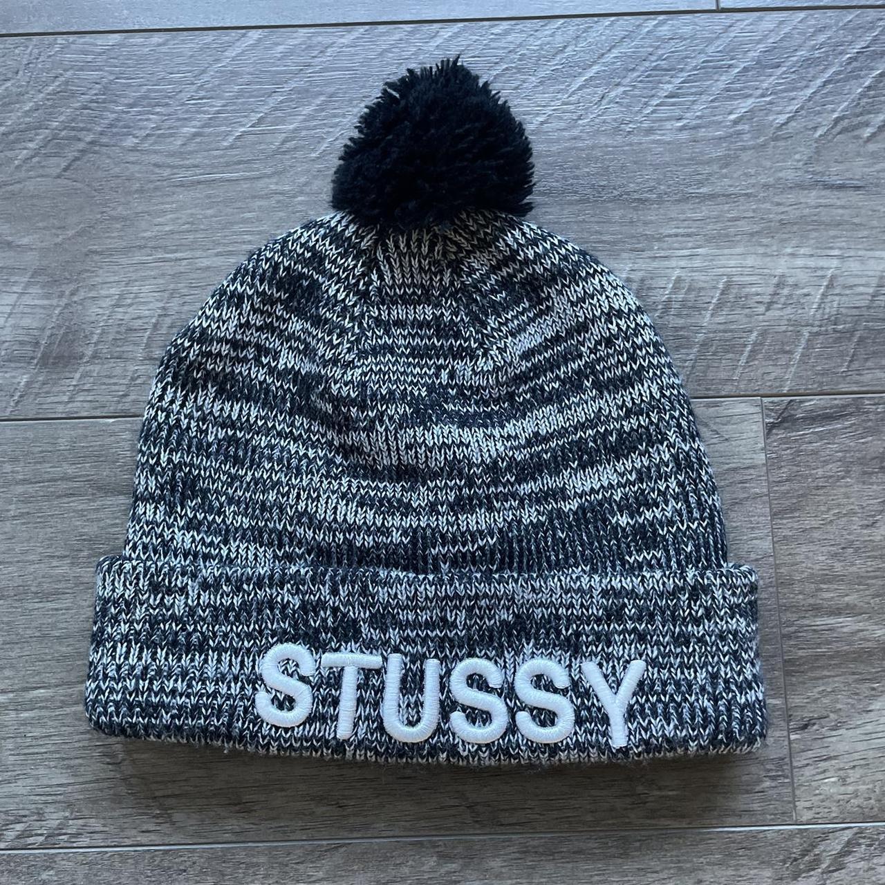 Stussy grey beanie deals