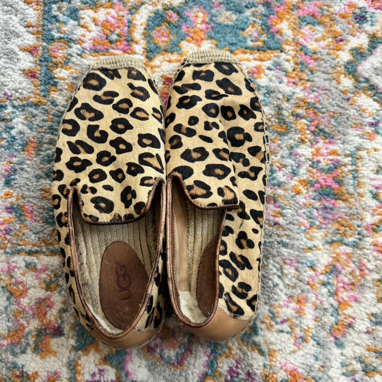 UGG leopard-style espadrille in Depop