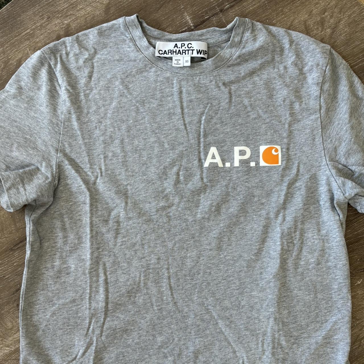 Carhartt Apc Tee Shirt Carhartt WIP X APC Fire T-Shirt In Heather