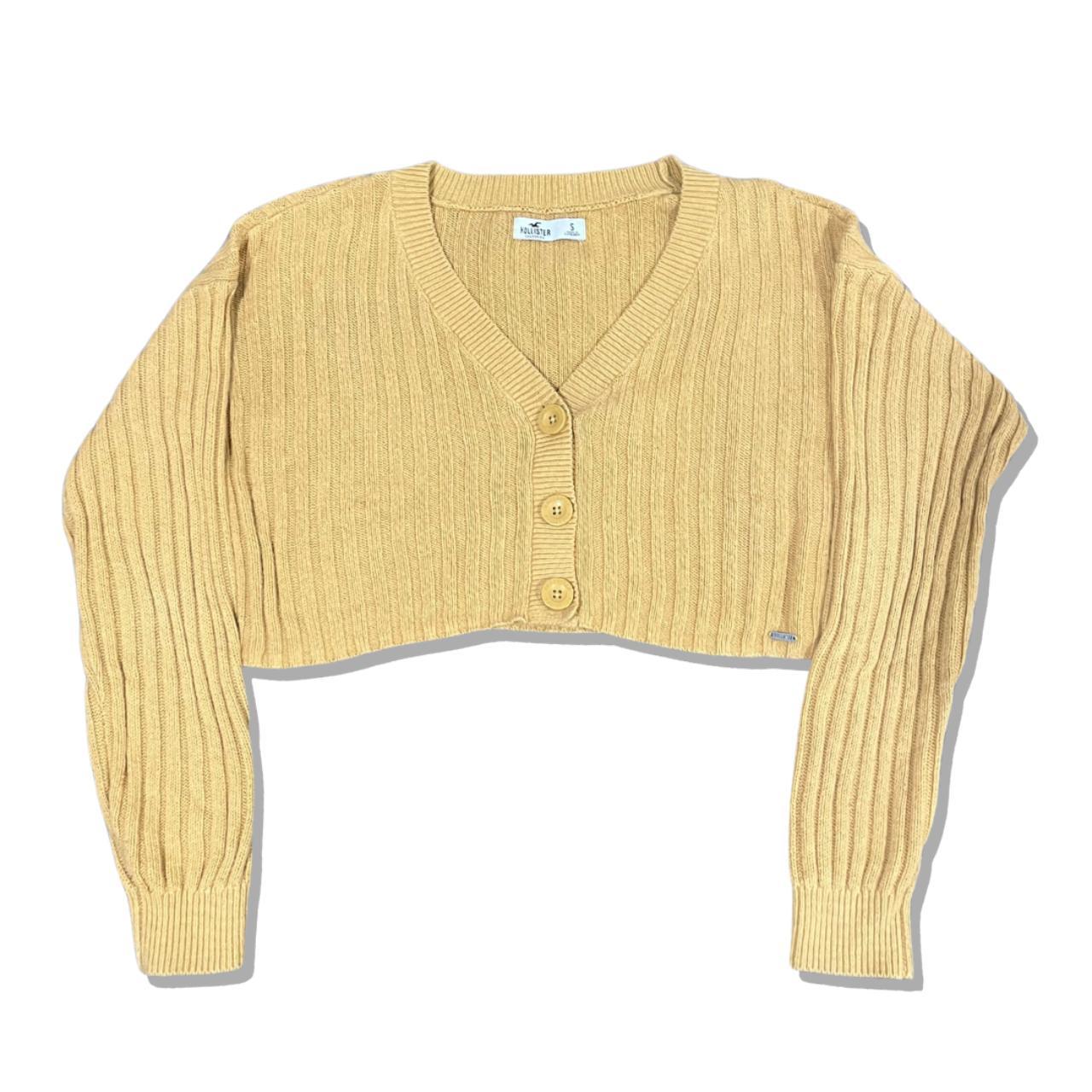 Hollister mustard sweater shops