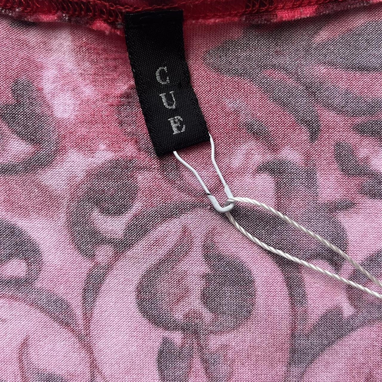 Cue Women's Pink and Red Vest (4)