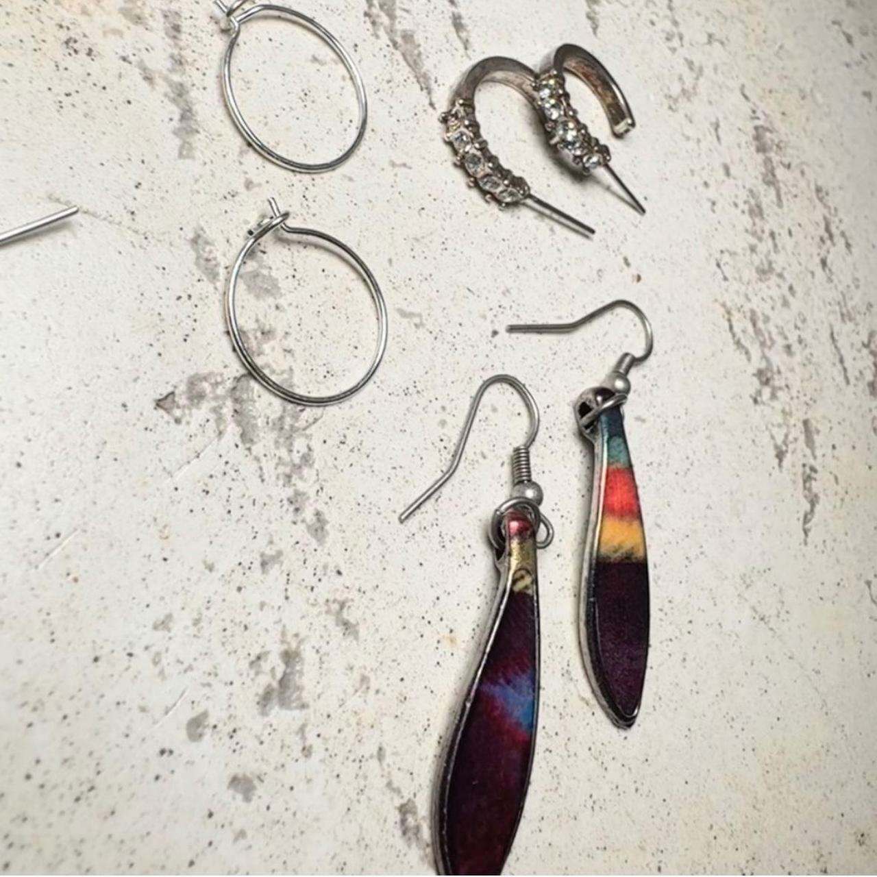 Women's Earrings - Multi/Silver – Assorted fashio… - image 2