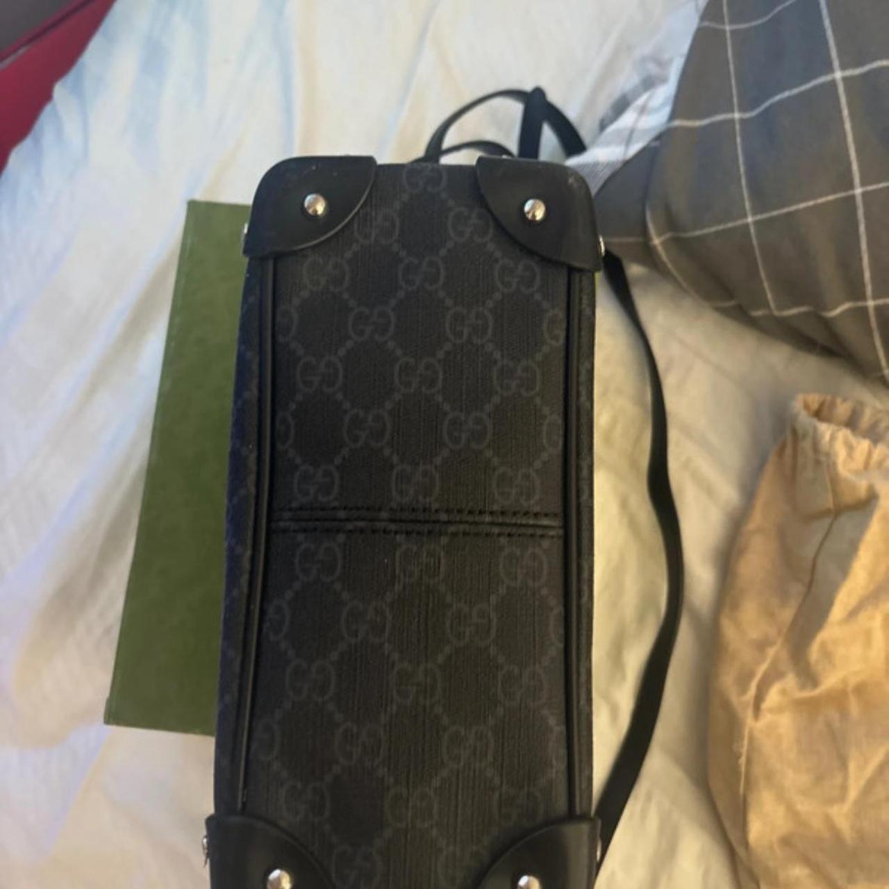 Unisex gucci trunk bag good condition apart from a