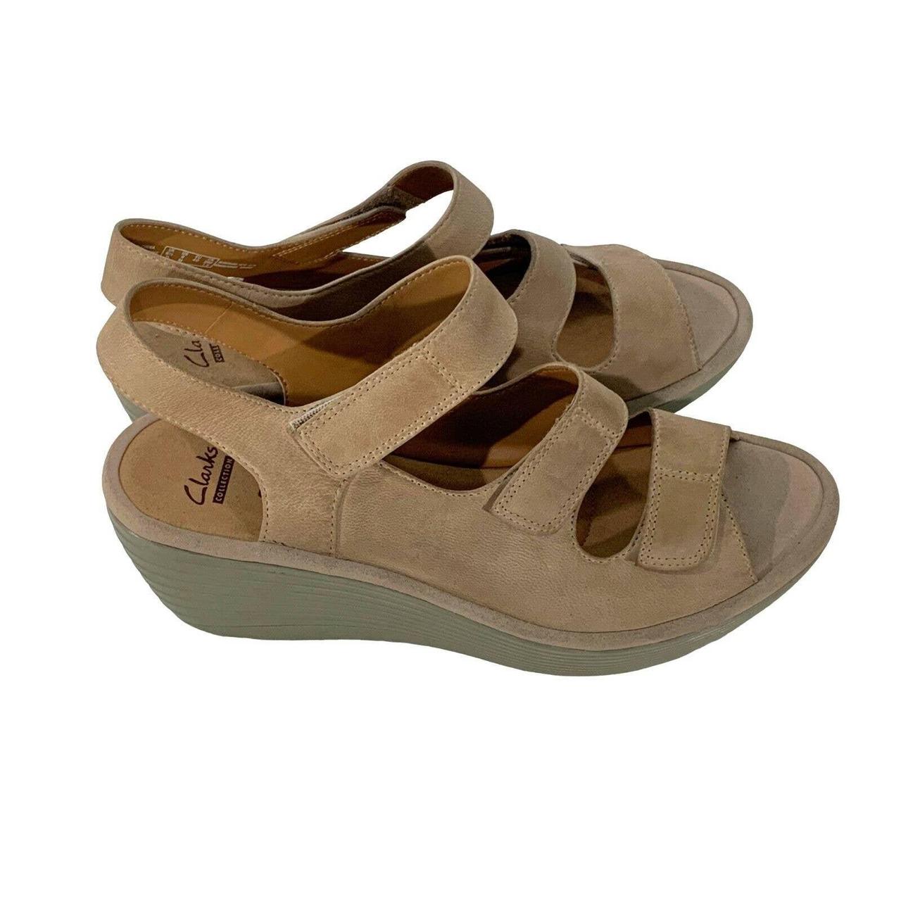 Clarks Cloudsteppers Jersey Slide Sandals - Arla Coast - QVC.com