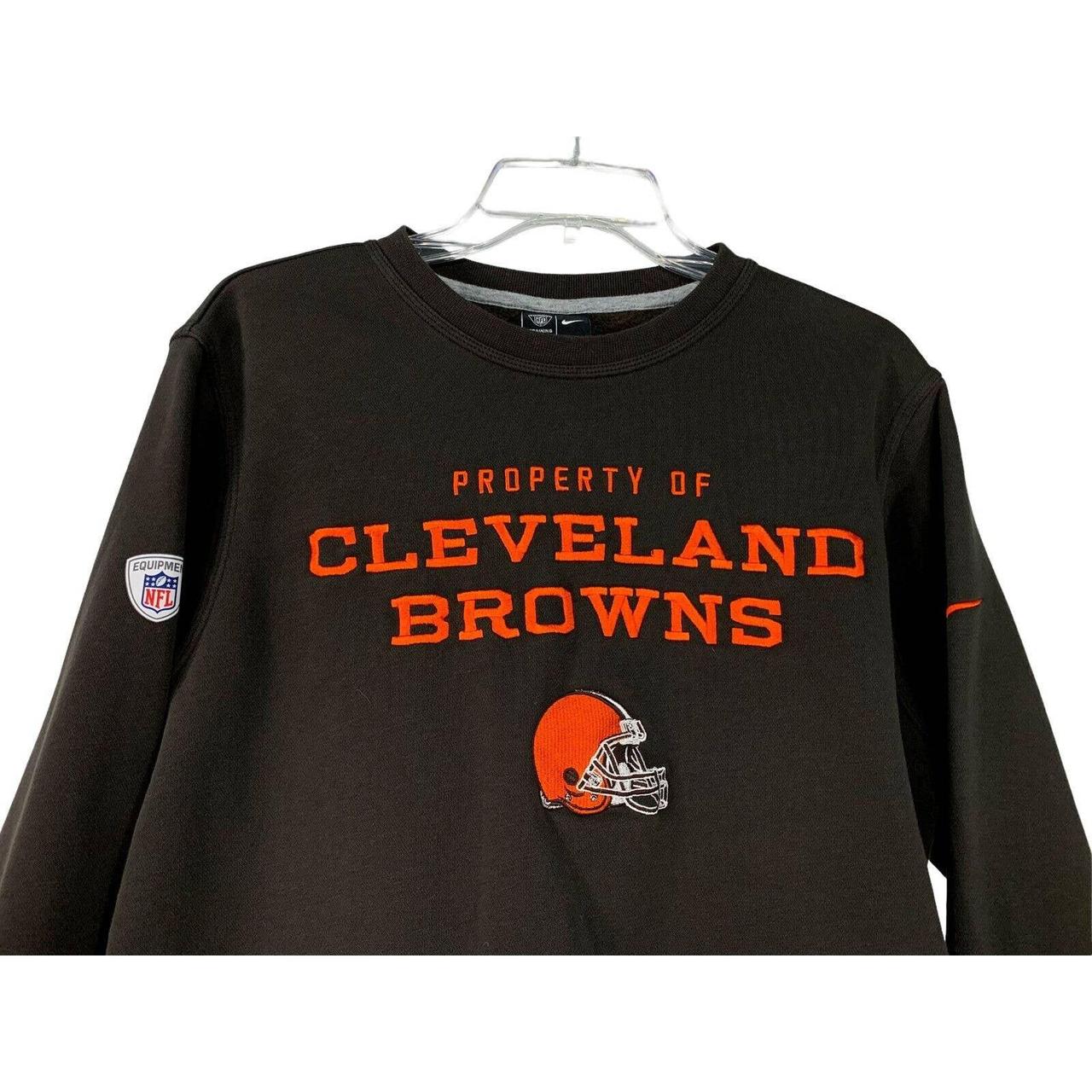 Nike Cleveland Browns Men's Medium Sweatshirt NFL - Depop