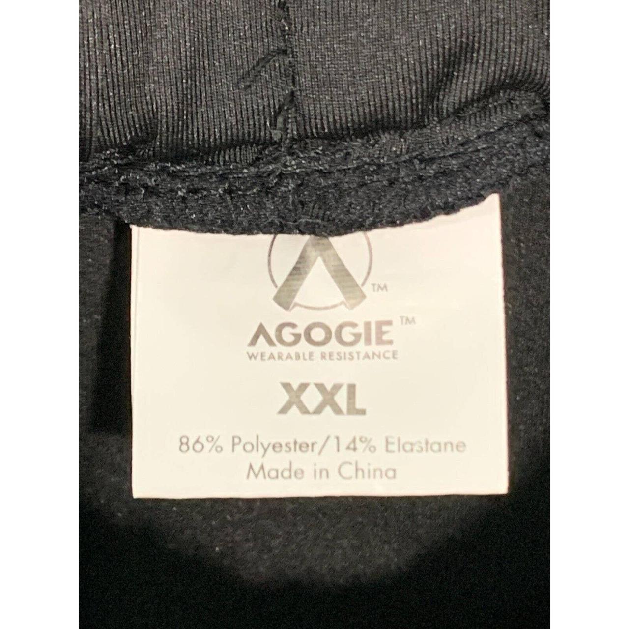 Agogie Wearable Resistance Leggings Black Pants +20 Weight Women's XXL