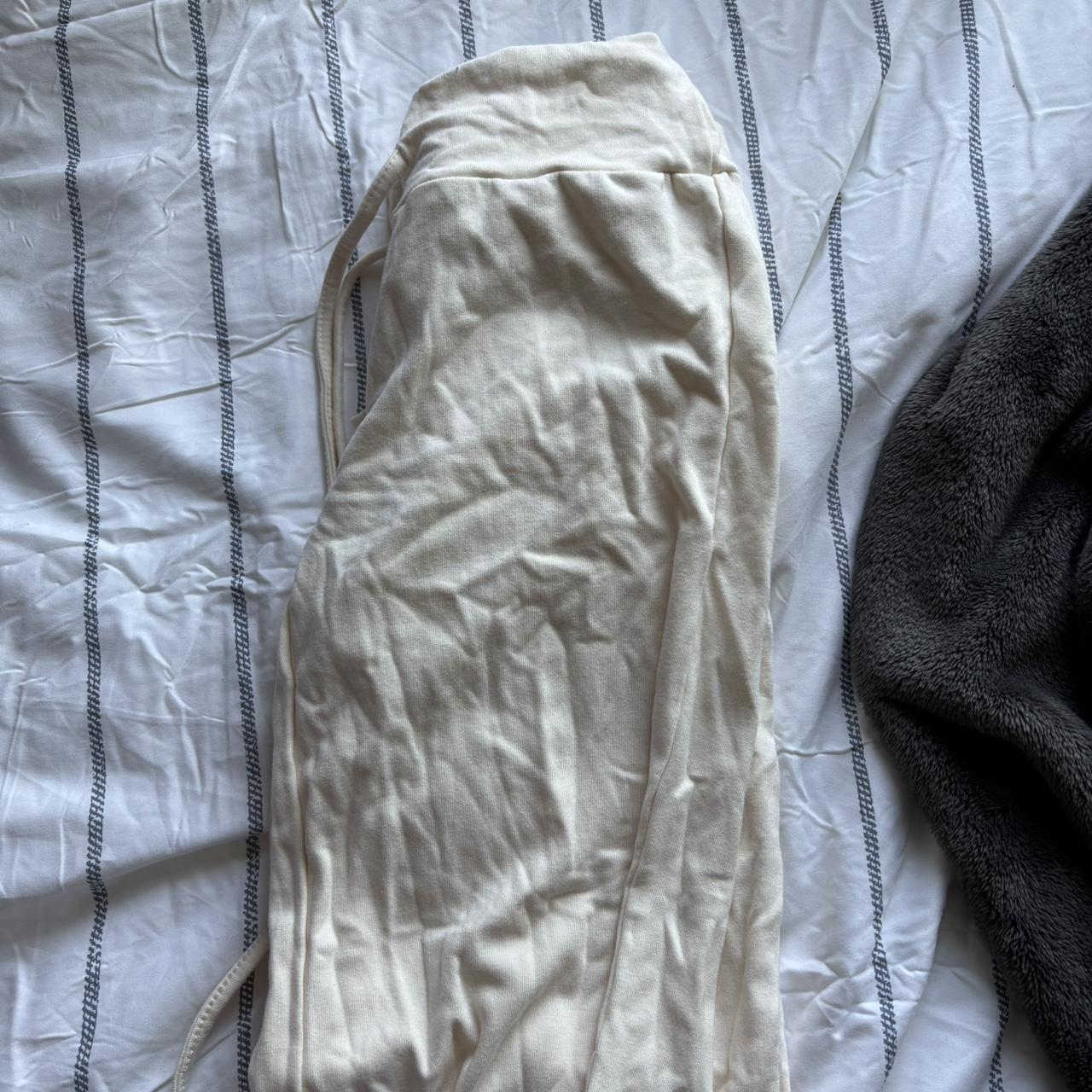 Source Unknown Women's Sweatpants - Cream/White -… - image 1