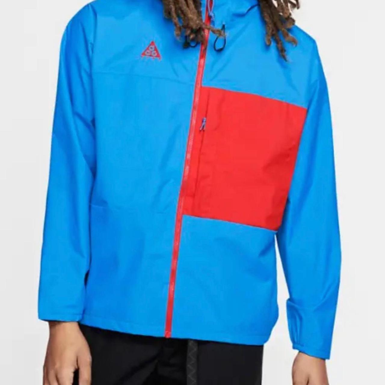 Nike ACG Jacket Blue Red hotsell Mens Medium