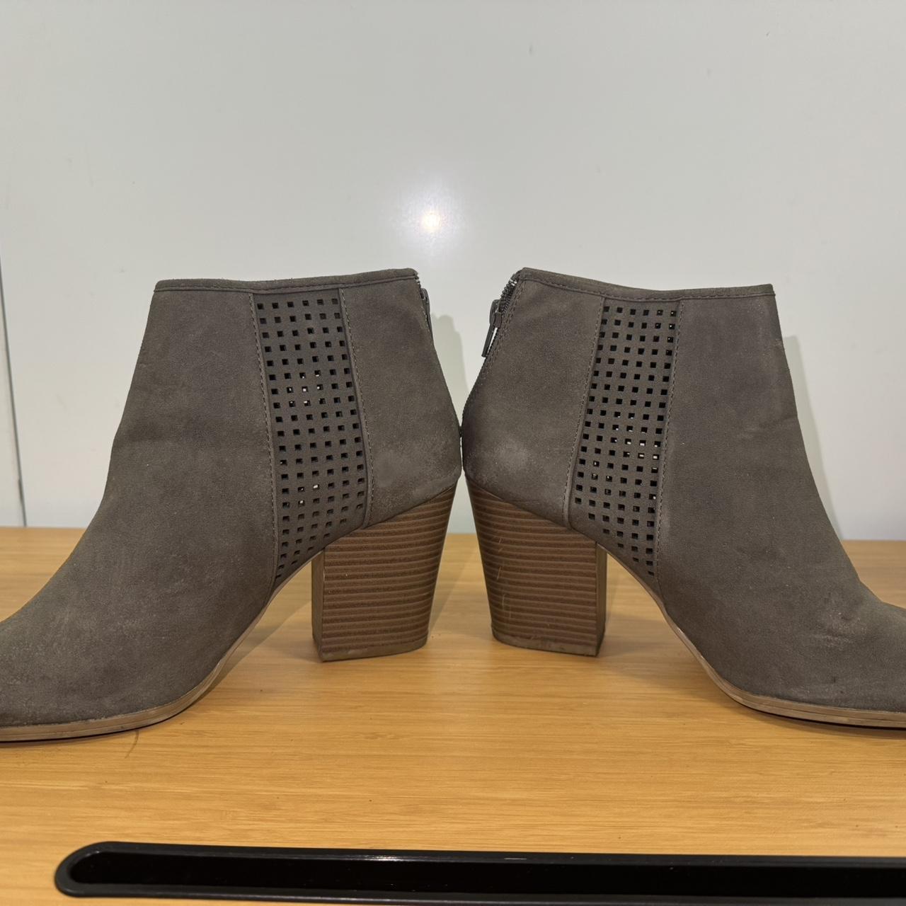 Source Unknown Women's Ankle Boots - Grey - US 8 … - image 2