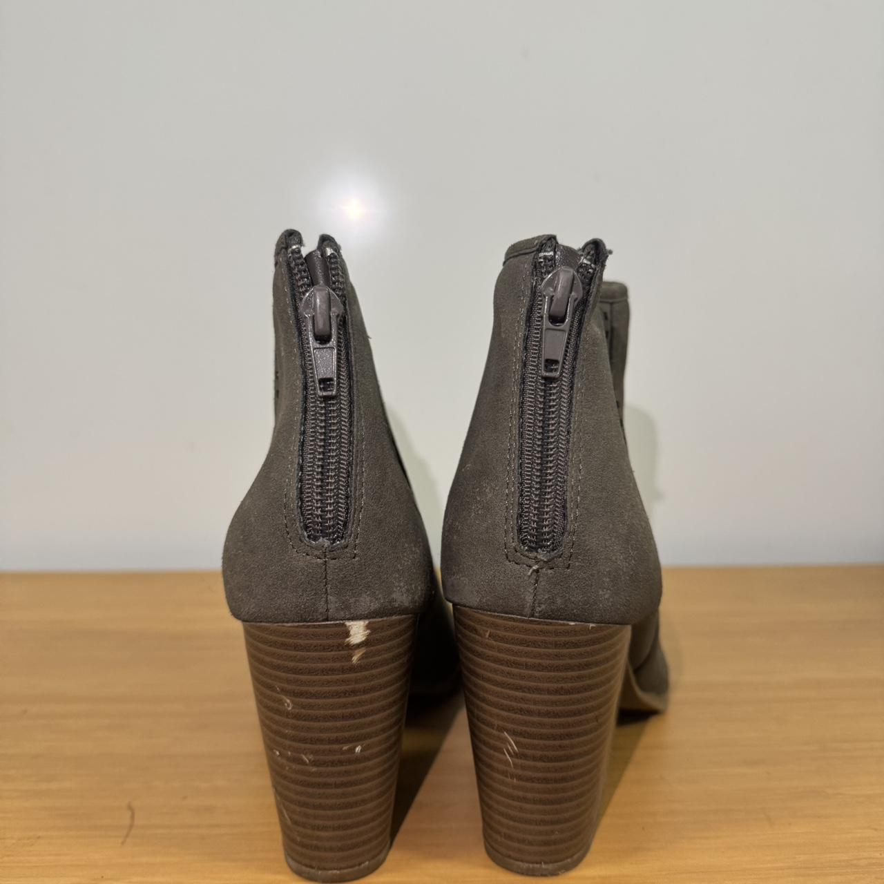 Source Unknown Women's Ankle Boots - Grey - US 8 … - image 3