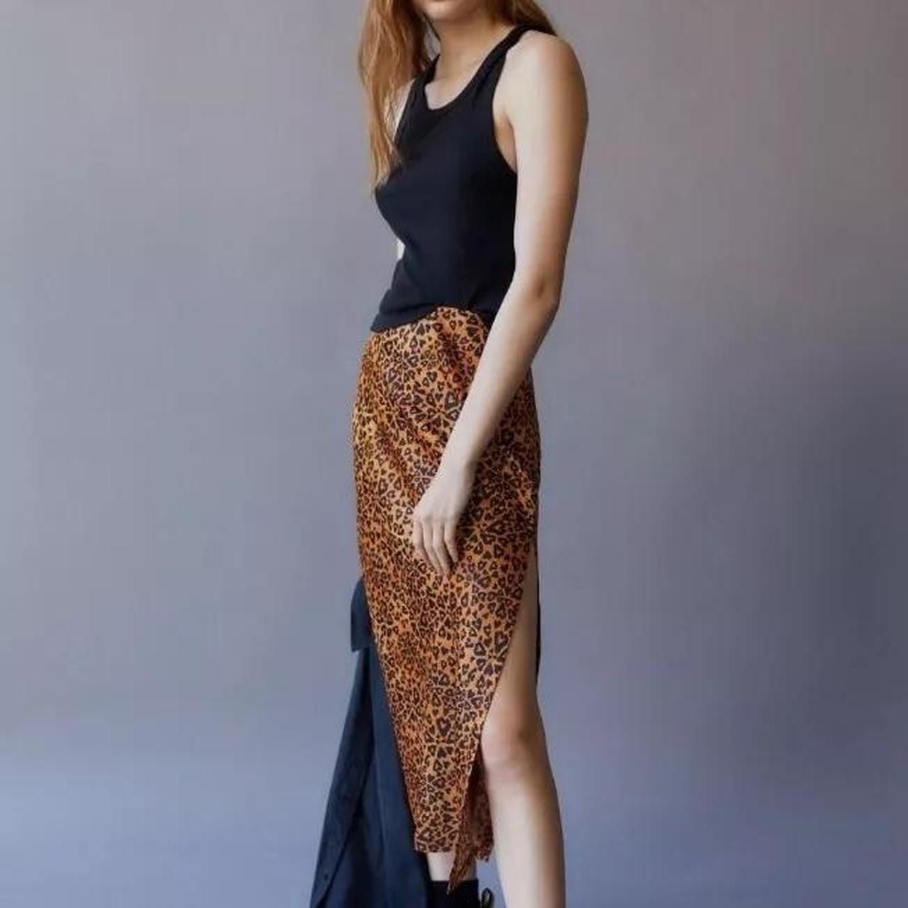 Cheetah midi skirt urban outfitters hotsell