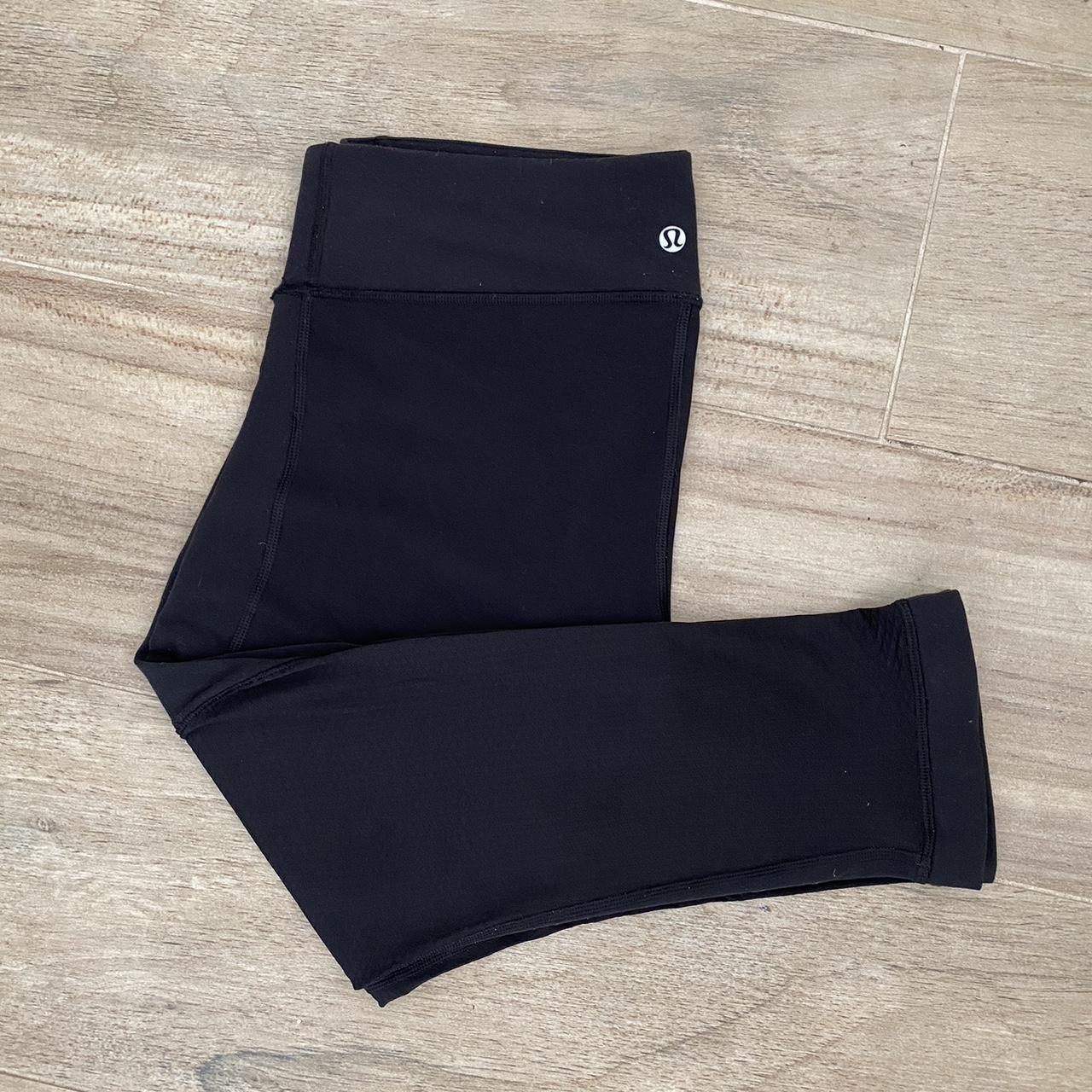 Lulu Lemon 3/4 Leggings with Soft Mesh