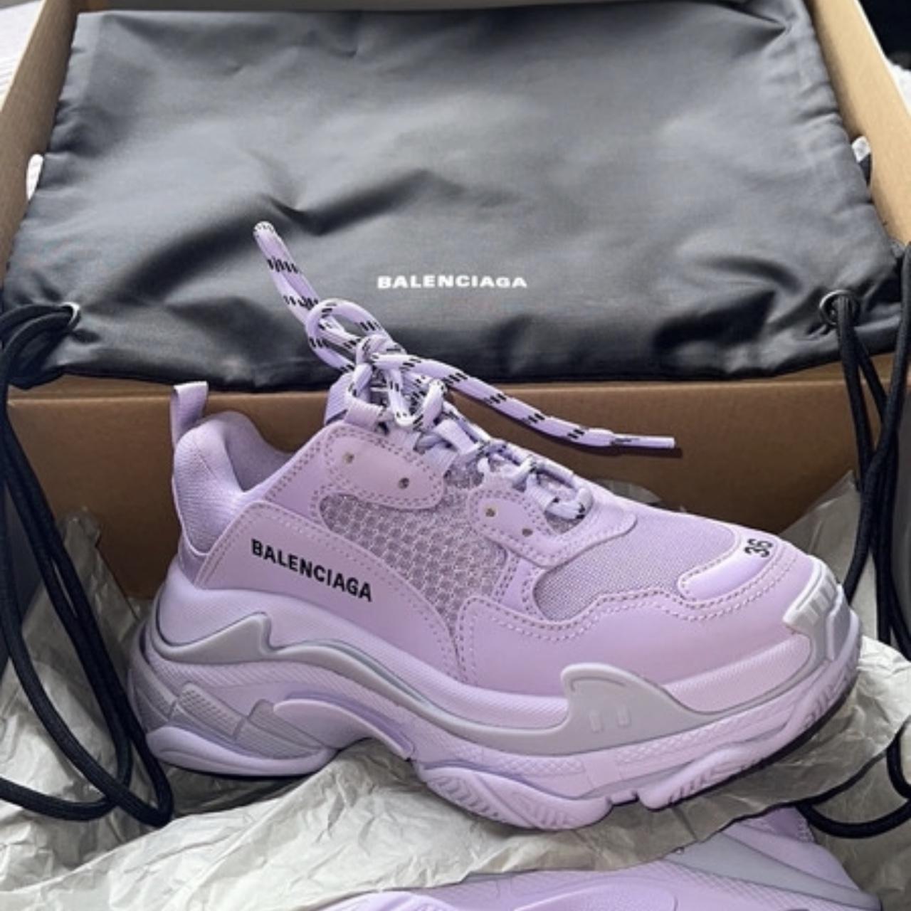 Balenciaga triple hot sale s violet