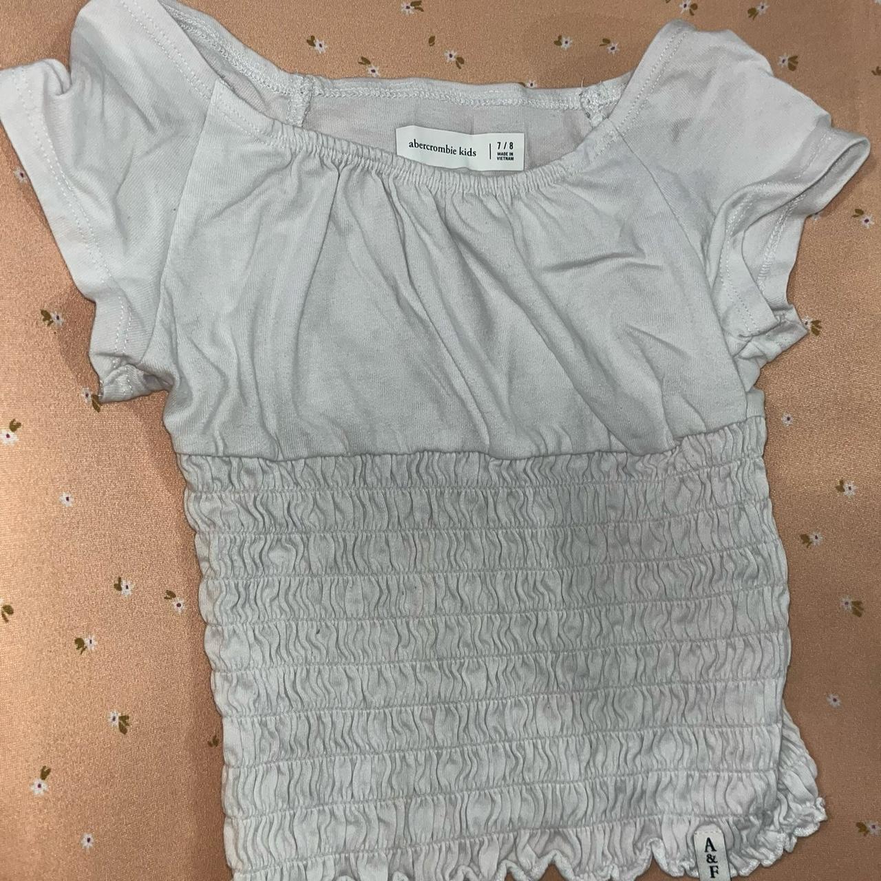 Abercrombie kids size 7 8 crop top Depop