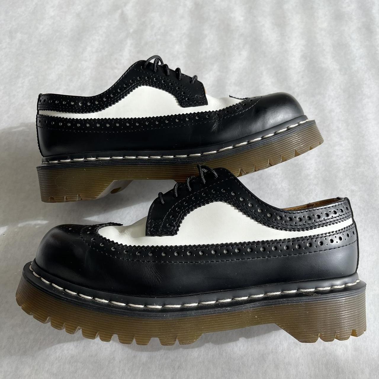 Dr Doc Martens 10458 5 Eye Wingtip Brogue Shoe UK 4. Depop