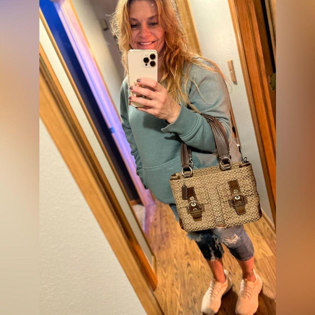 Coach 3646 Soho Mini Signature Print Small spot on | Depop