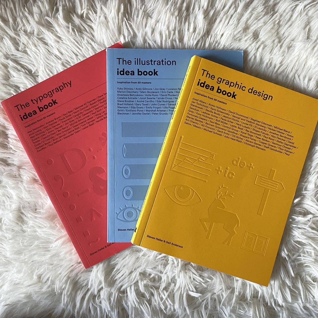 The graphic design idea book The illustration idea... - Depop
