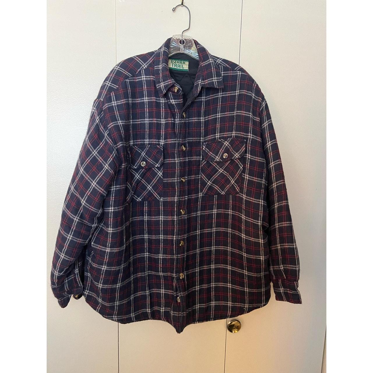 Ozark trail flannel jacket hotsell