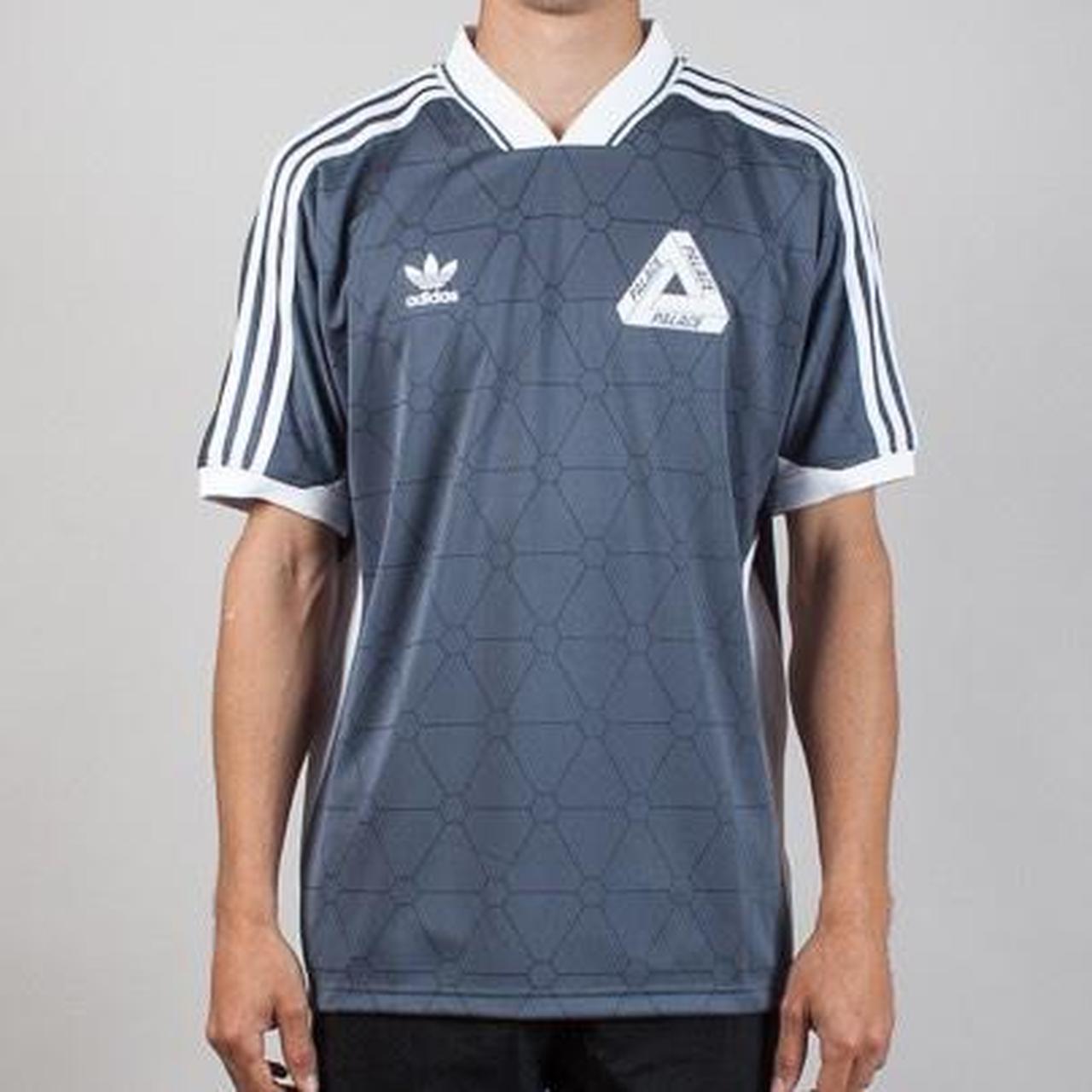 WTB Palace x Adidas Jersey blue Looking to buy in. Depop