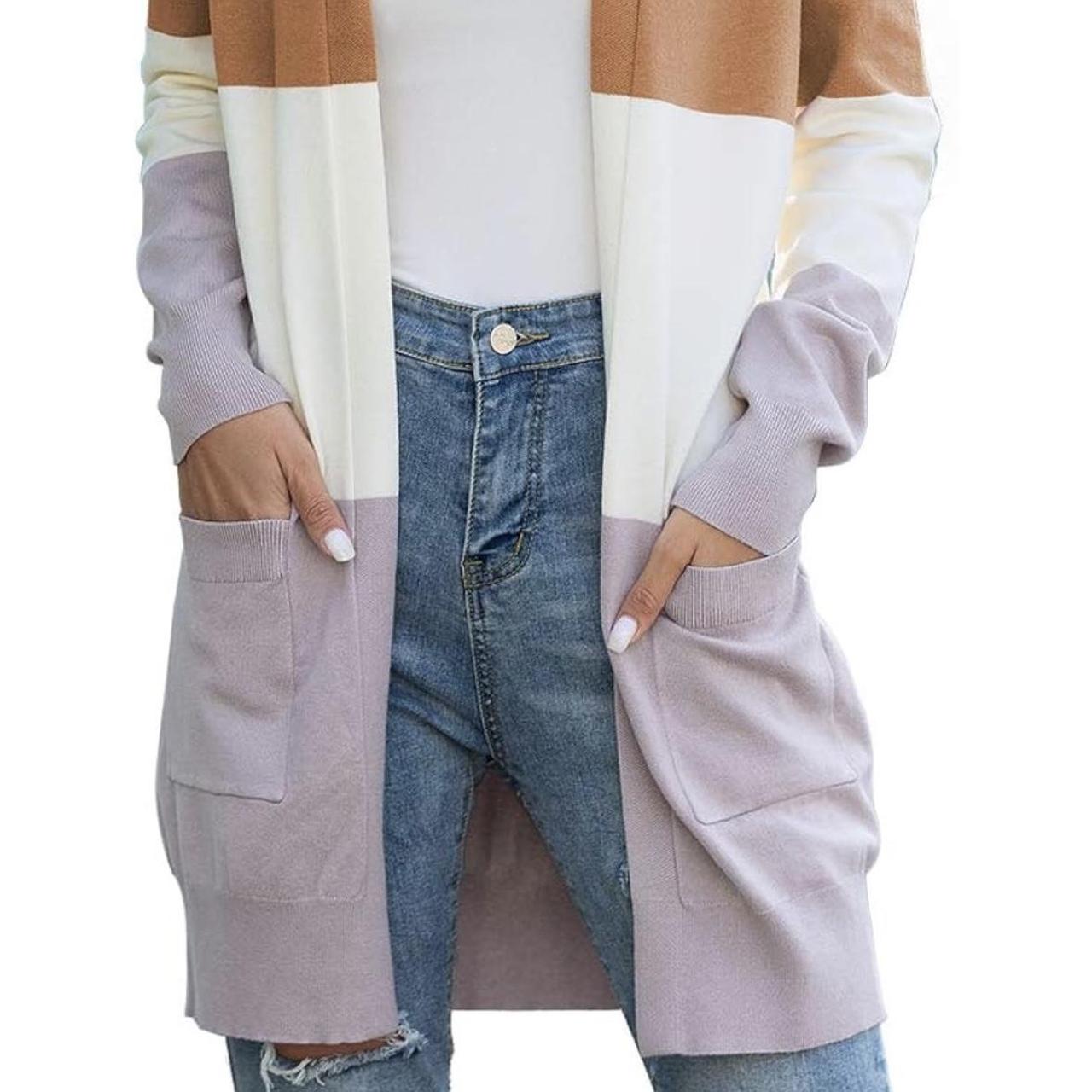 Ladies Blazers Njshnmn Womens Casual Open Front Blazer Open Front