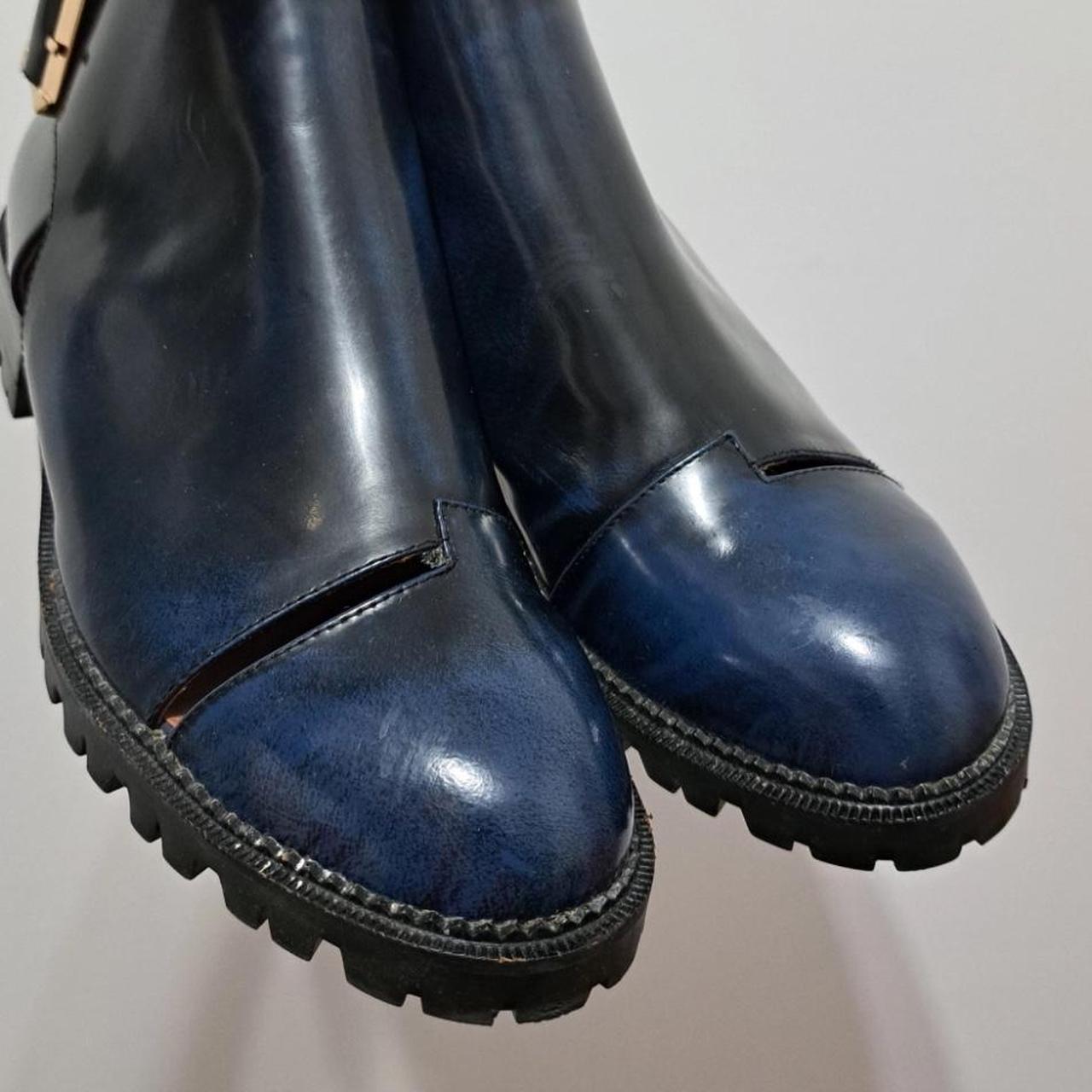 Jeffrey Campbell Great deals Moments Flamel Blue Shoes