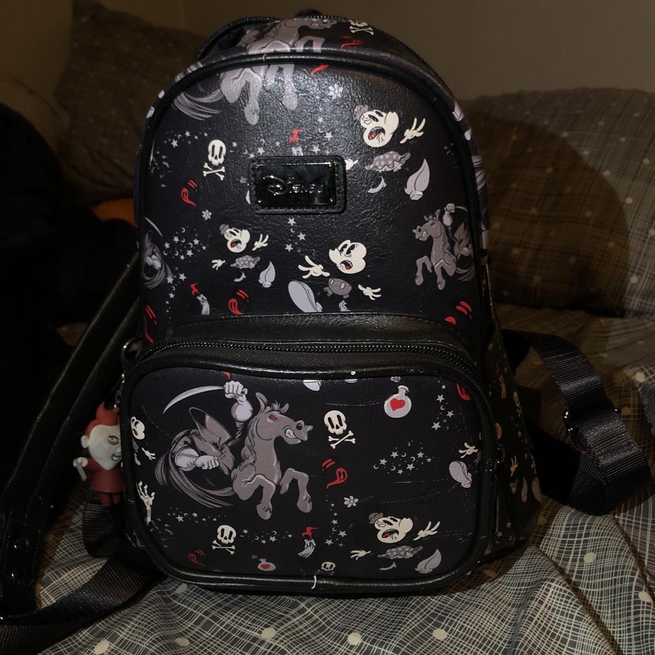 Loungefly disney villains cheap debossed mini backpack