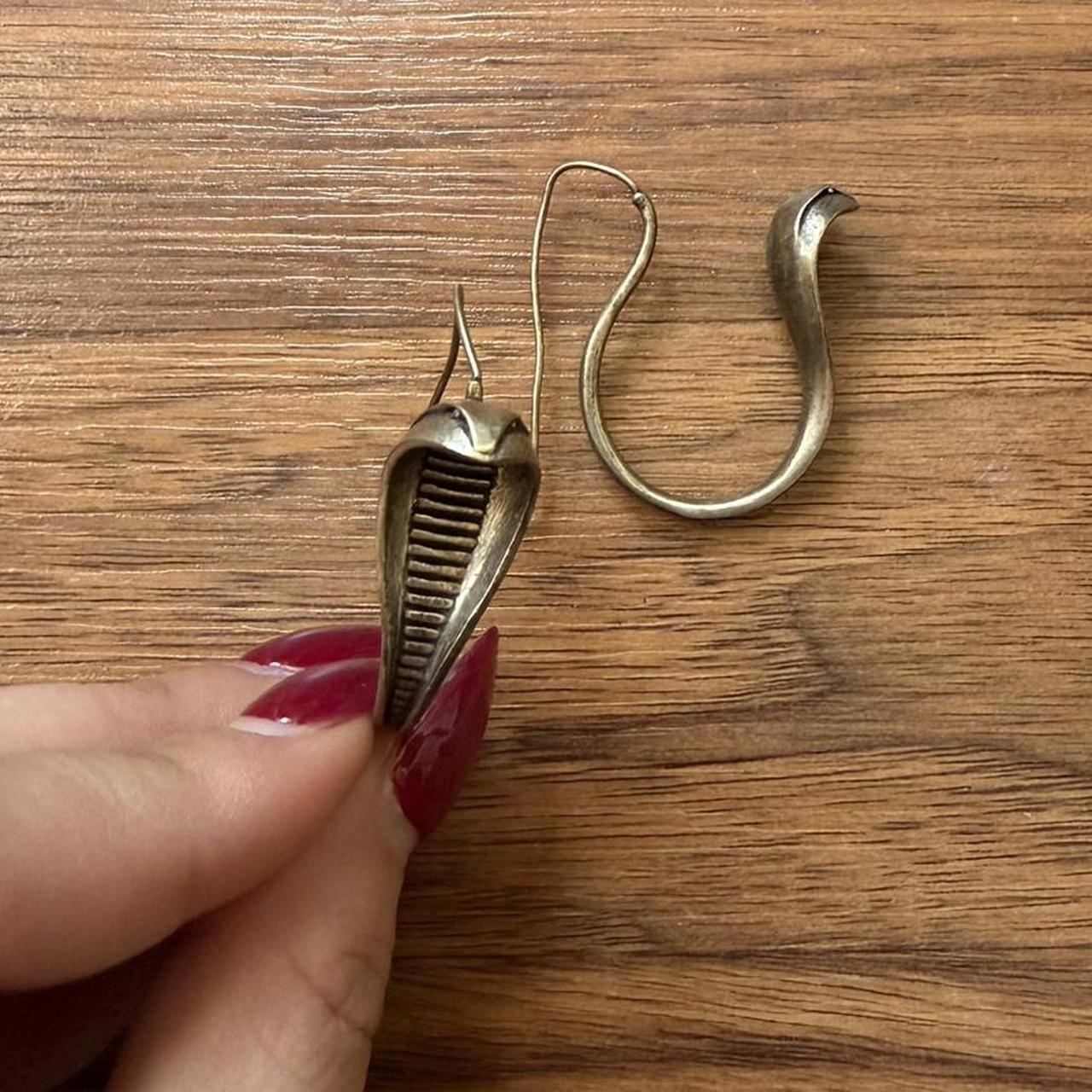 Women's Jewelry - Gold/Silver – Python earings go… - image 1