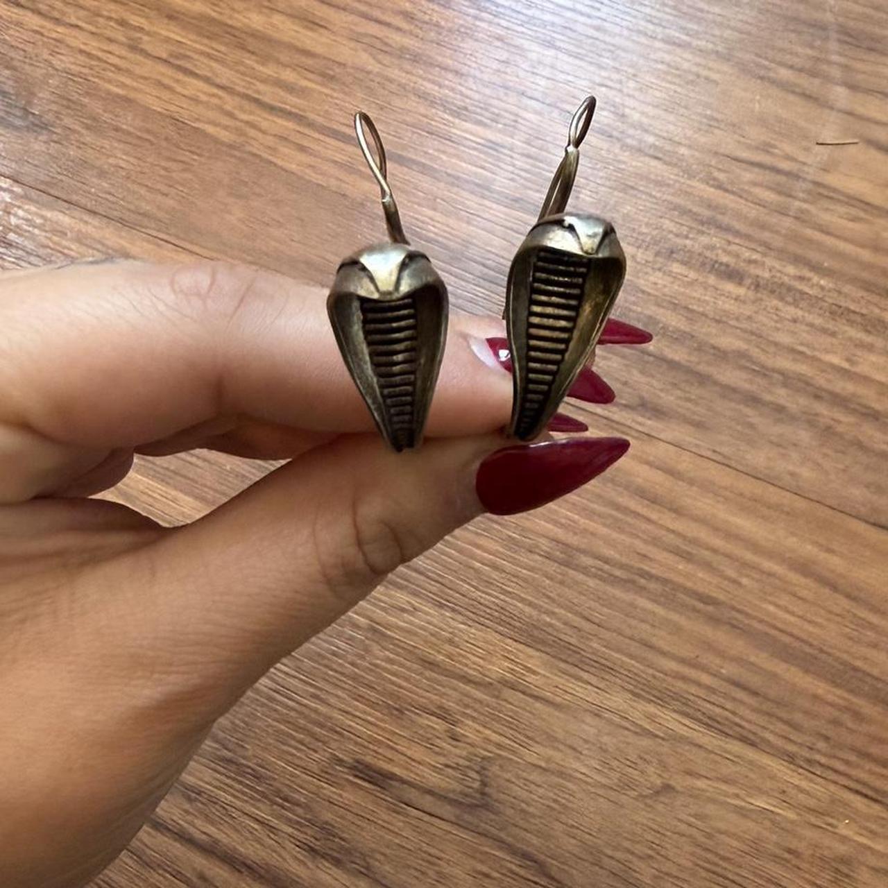 Women's Jewelry - Gold/Silver – Python earings go… - image 4