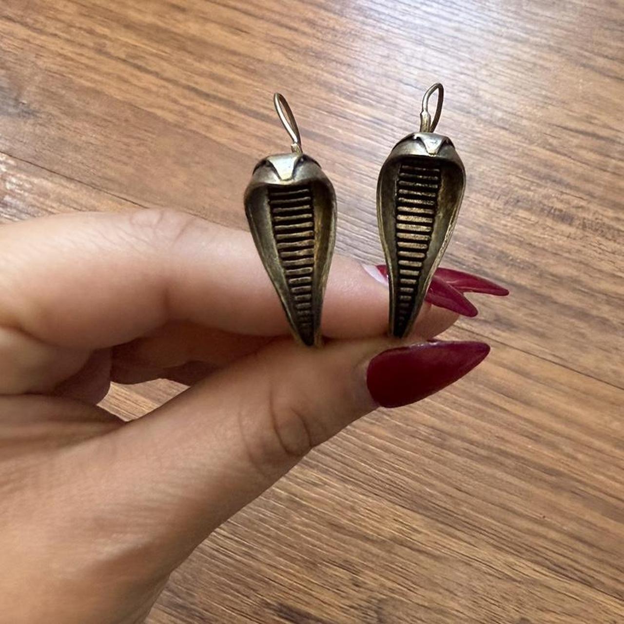 Women's Jewelry - Gold/Silver – Python earings go… - image 3