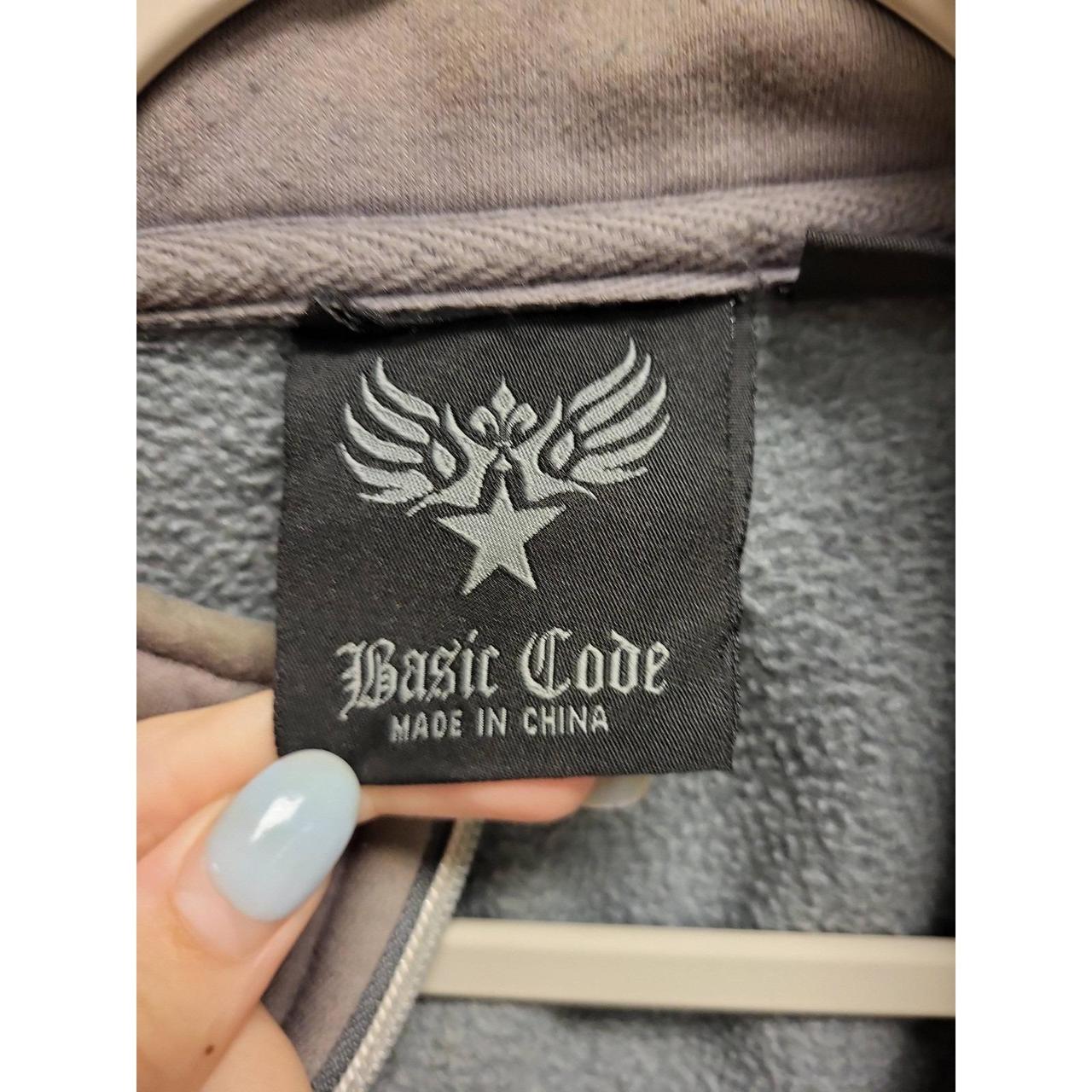 Men's Jacket - Grey - XL – Basic Code Jacket XL G… - image 2