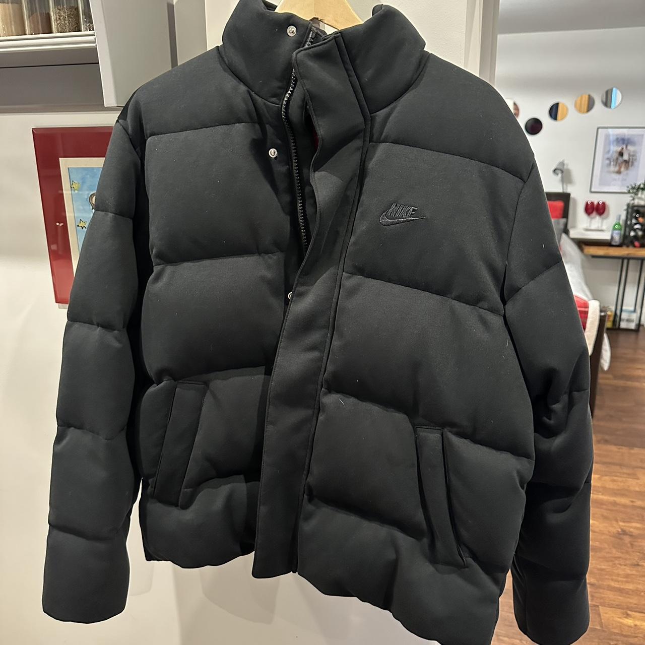 Y2k Nike Reversible Down Puffer Coat Nike Sportswear Tech Fleece