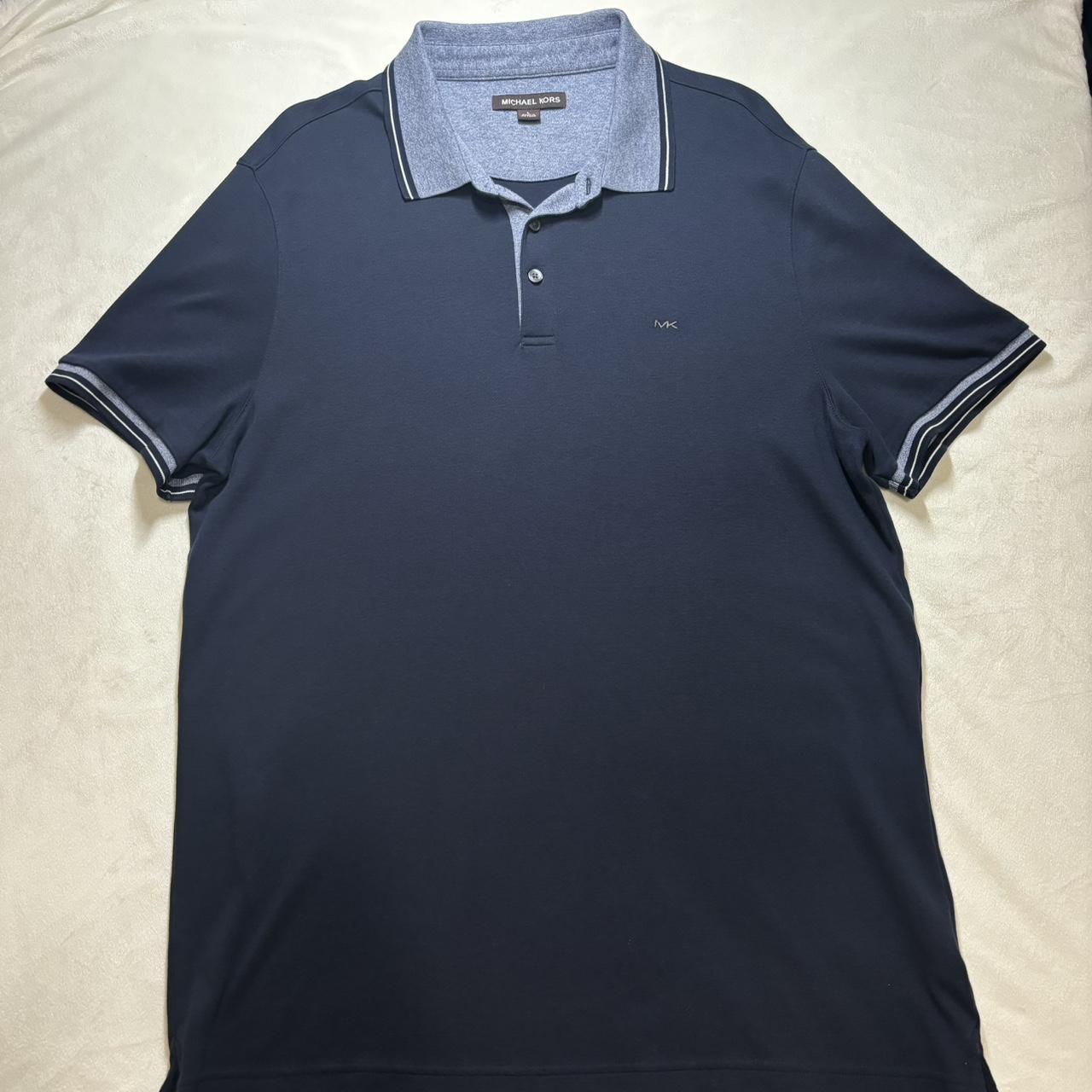 Michael Kors Men s Polo Shirt Size Large Button