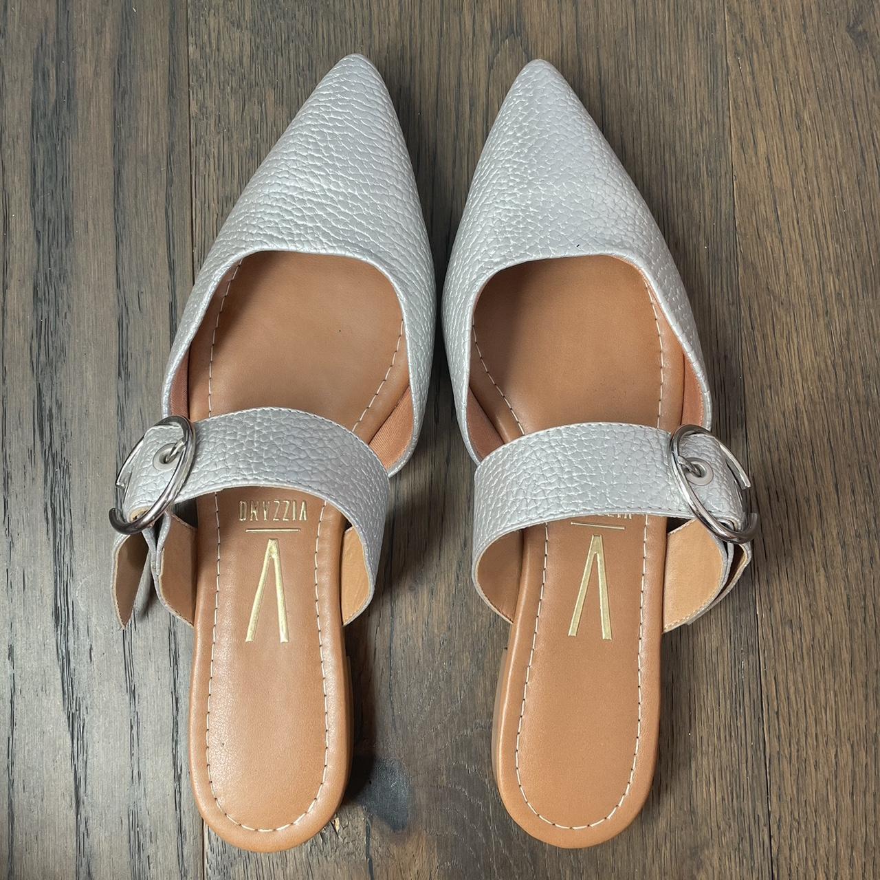 boden silver sandals