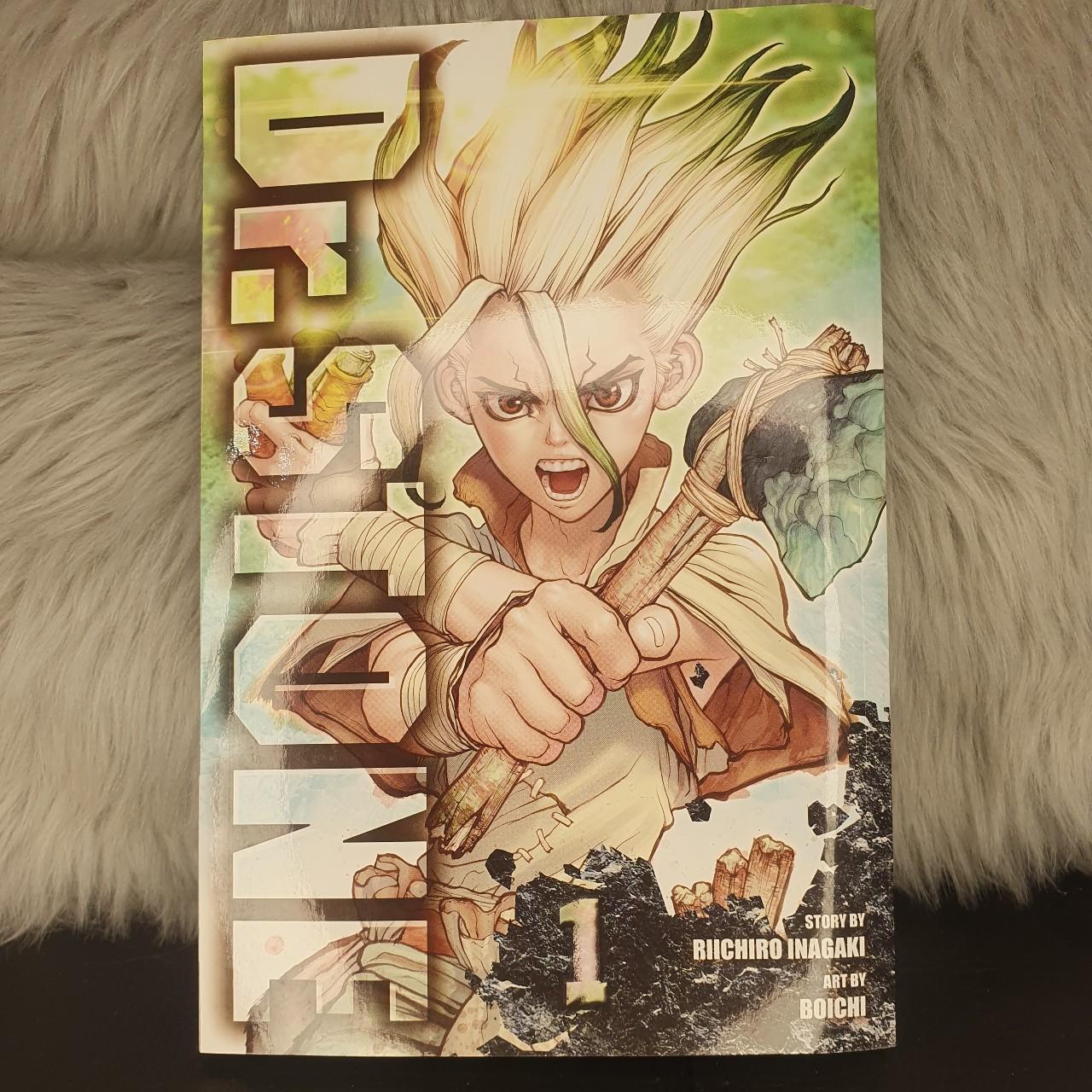 Dr Stone manga volume 1, never read! Selling as... Depop