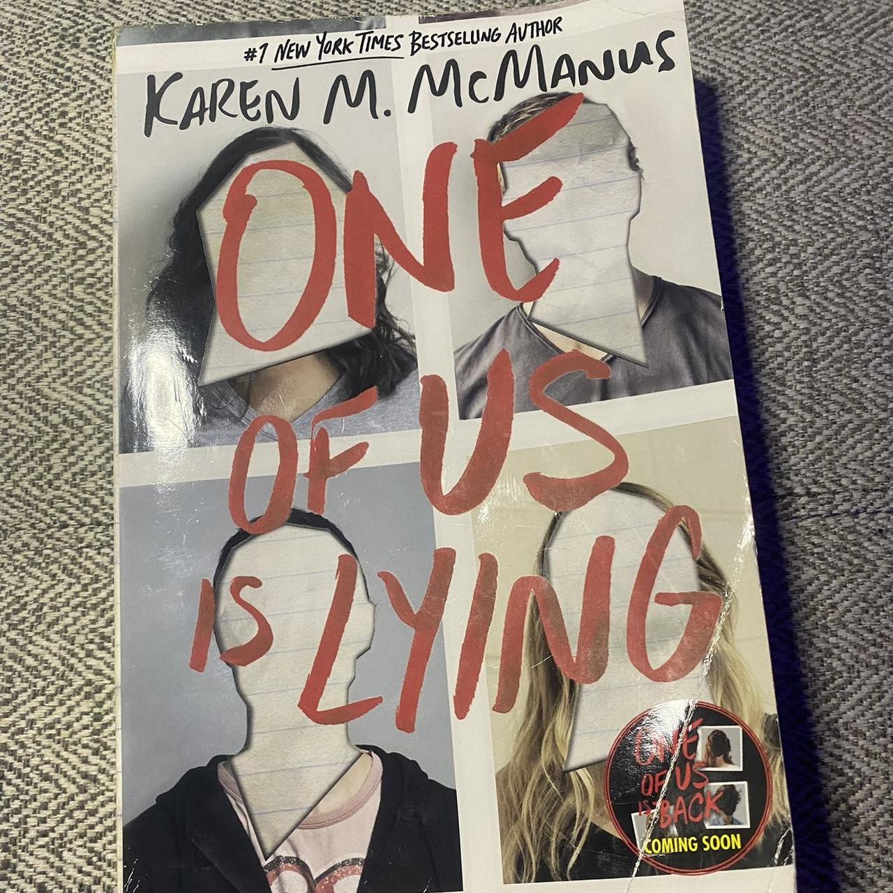 one of us is lying, book - Depop